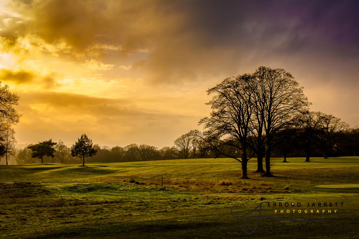 Hever At Sunset