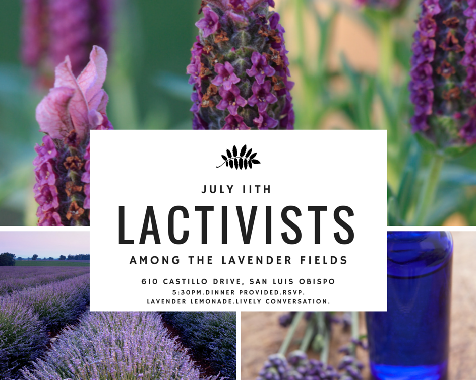 Lactivists Among the Lavender Fields