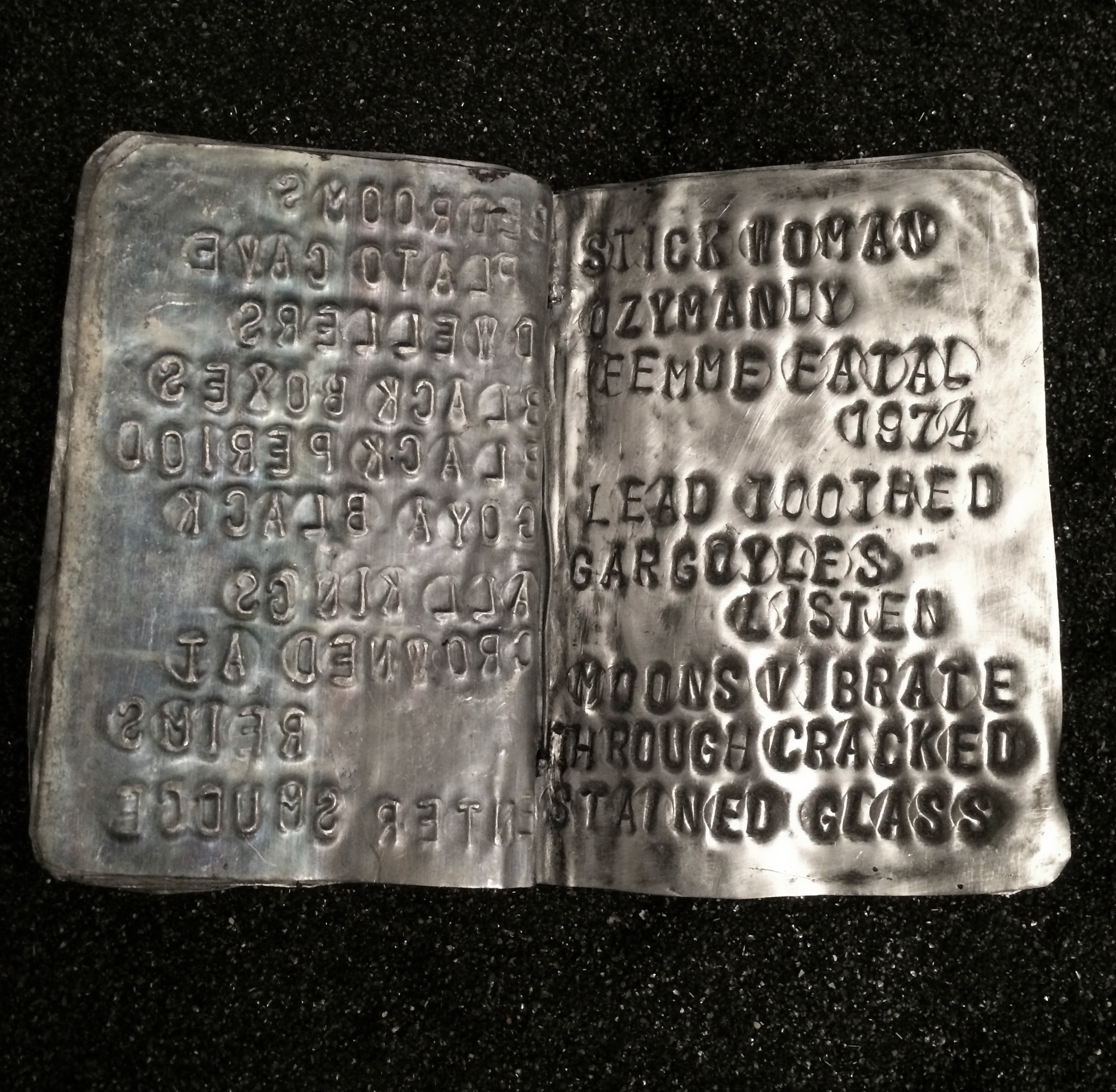 The Saturnists (interior detail)