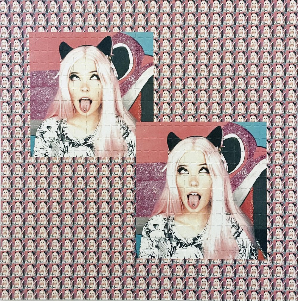 Belle Delphine Bathwater Blotter by Tim Sullivan — Tim sullivan