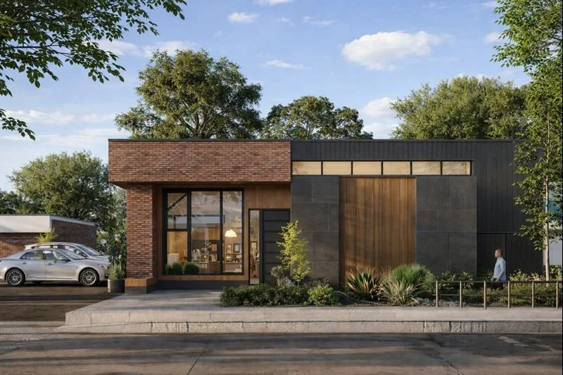 cannabis retail store development architecture design modern urban retail