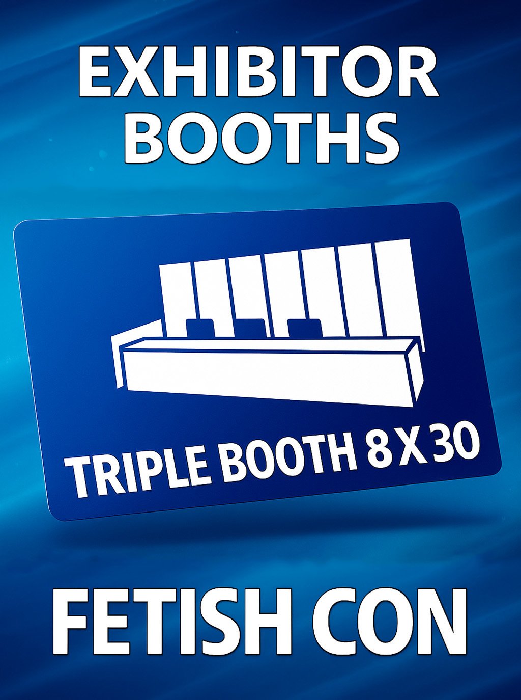 Triple 8x30 Exhibitor Booth Space