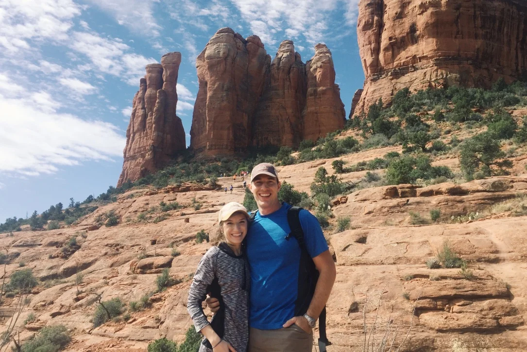 Cathedral Rock, Sedona, Arizona. First full day of our honeymoon! What a hike!