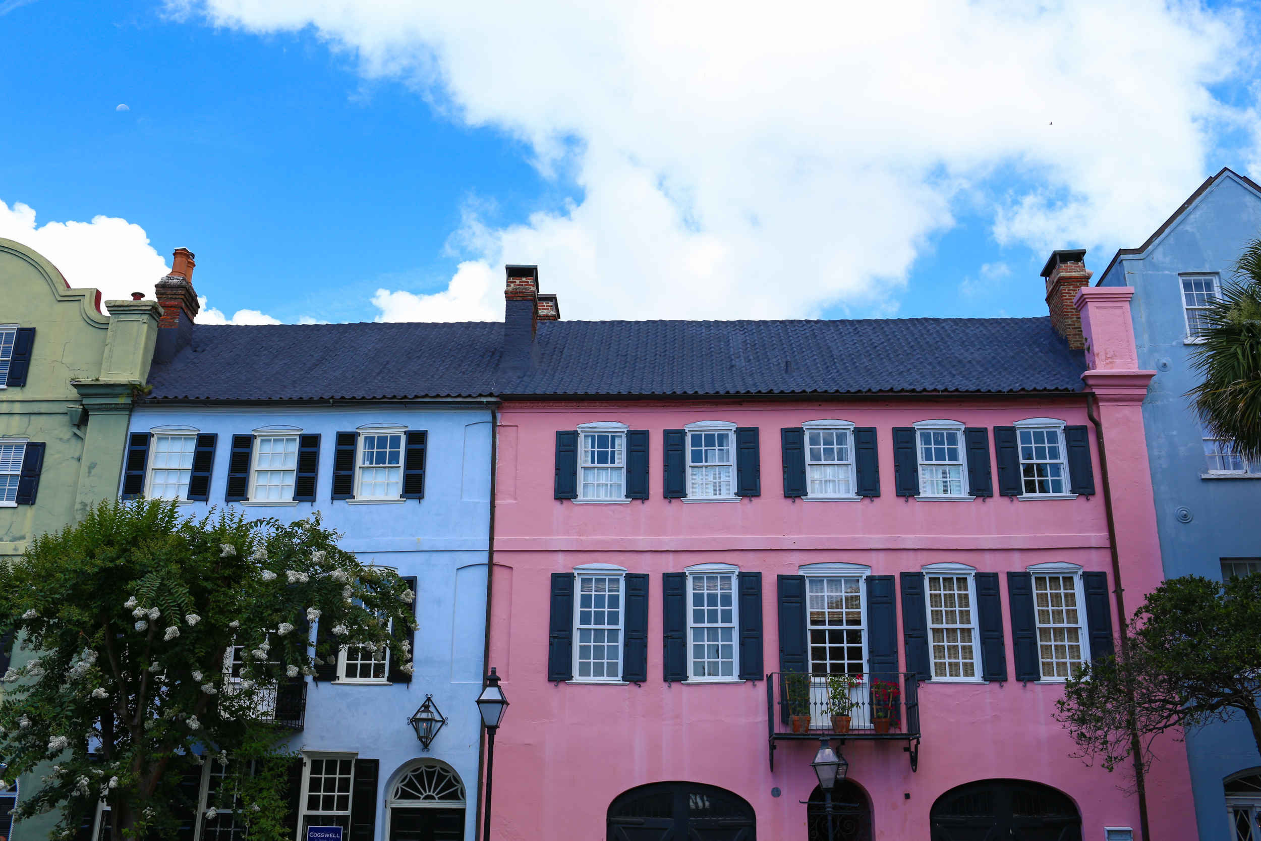 Rainbow Row, Charleston, SC, Jon Courville Photography