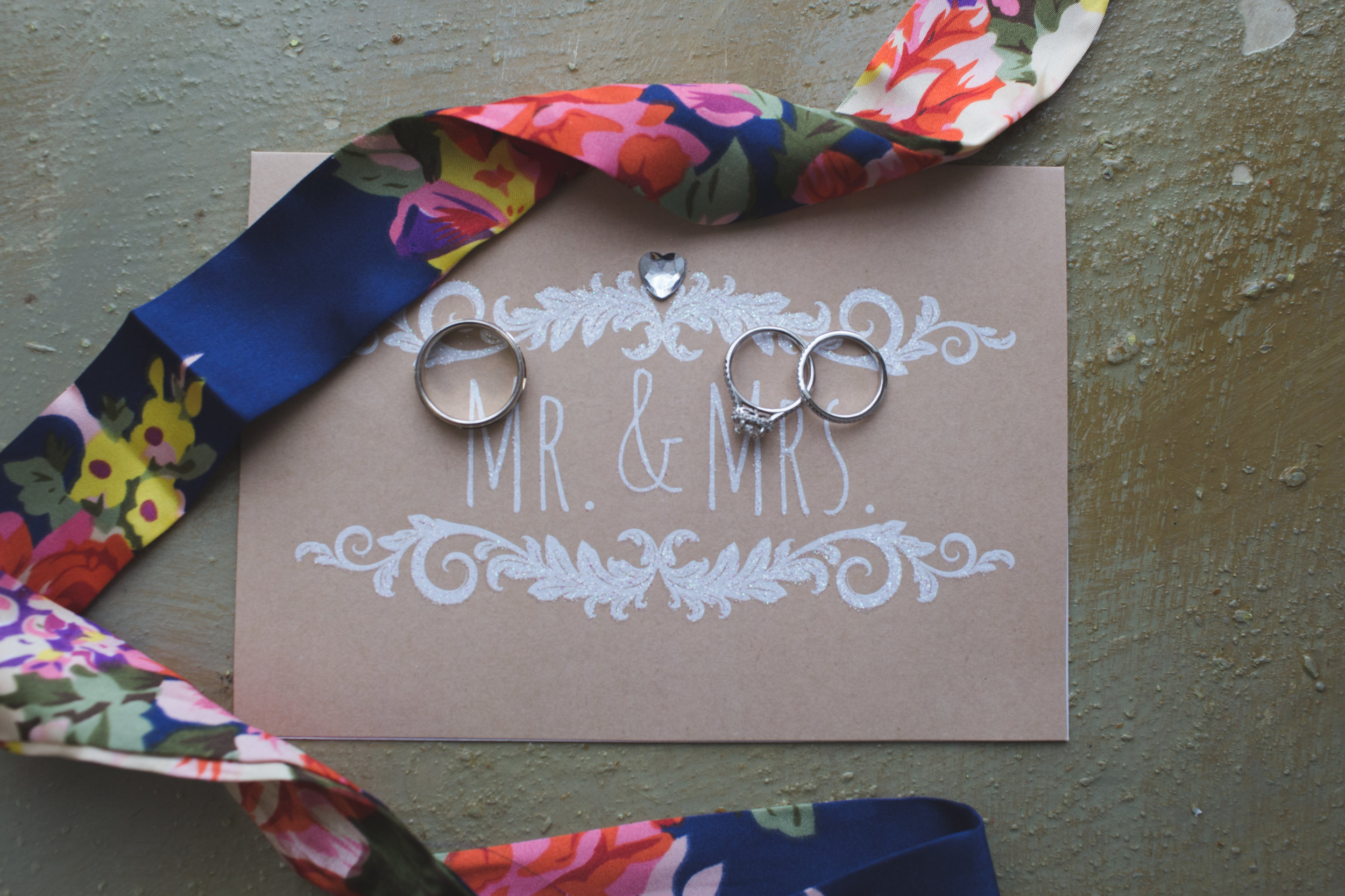 Mr. and Mrs. Rings Jon Courville Photography