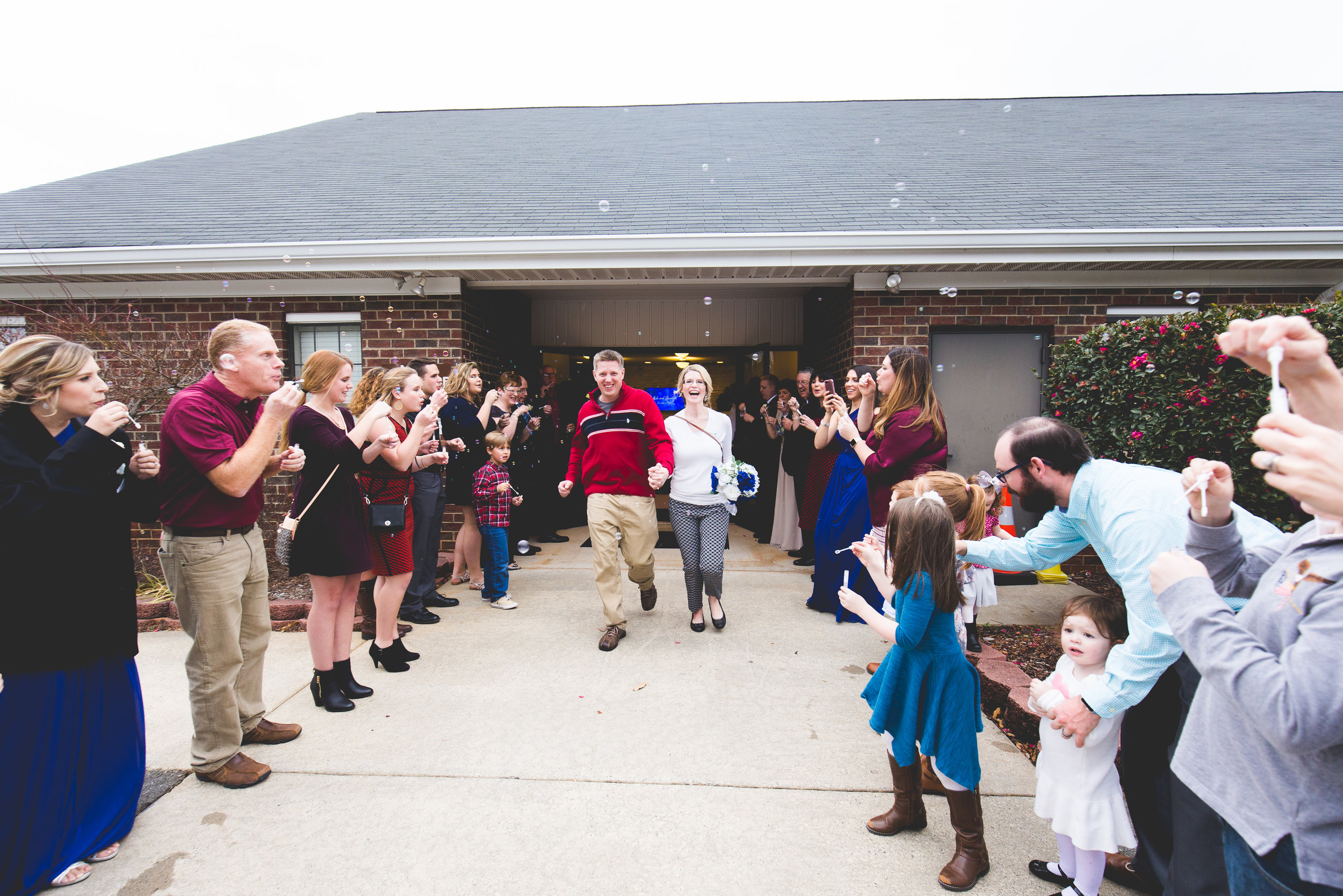 Bride and Groom Exit