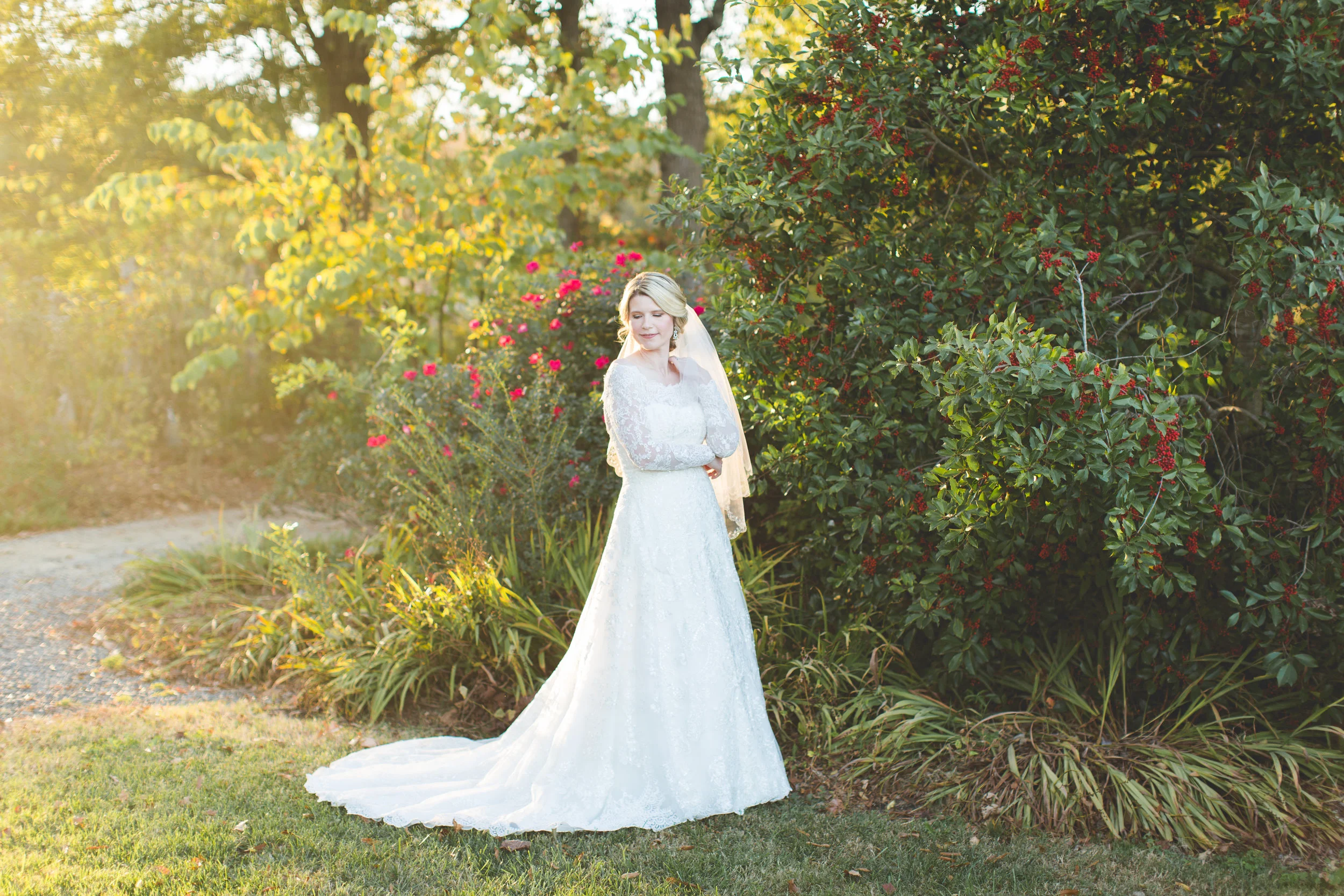 Morning Glory Farm Bridal Session