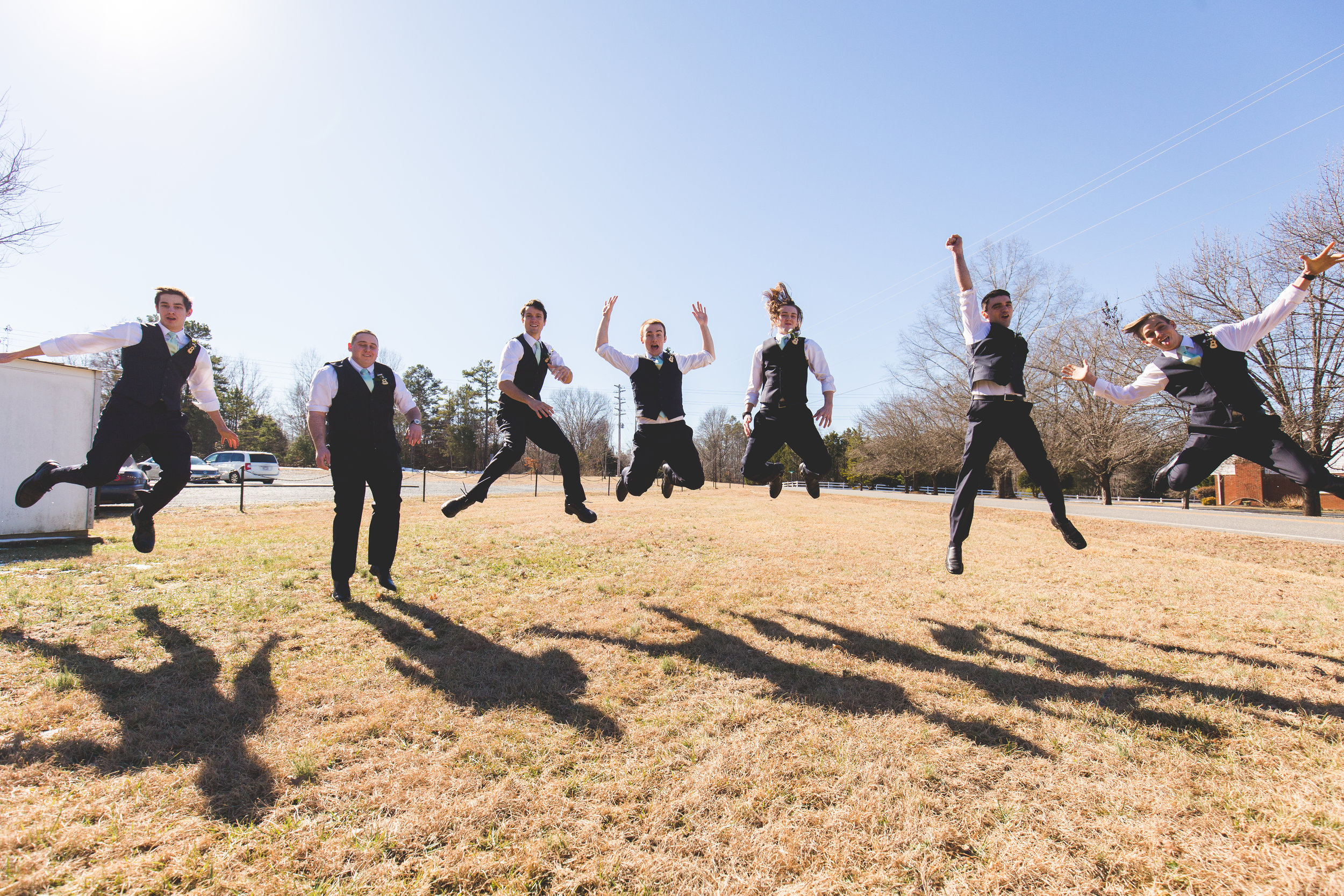 Groomsmen Poses