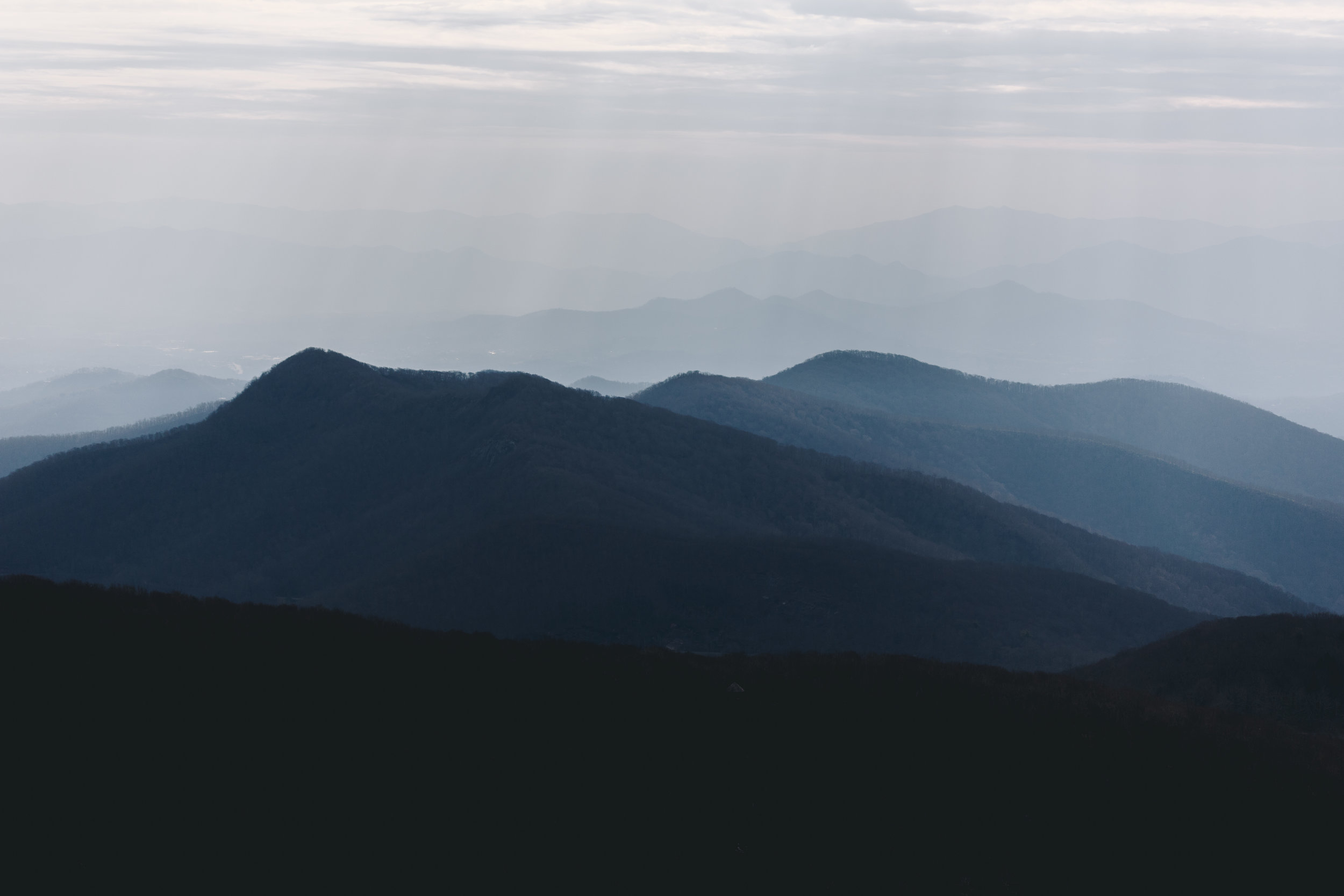 Craggy Pinnacle Engagement Session, Asheville, NC // Matthew+Kristen