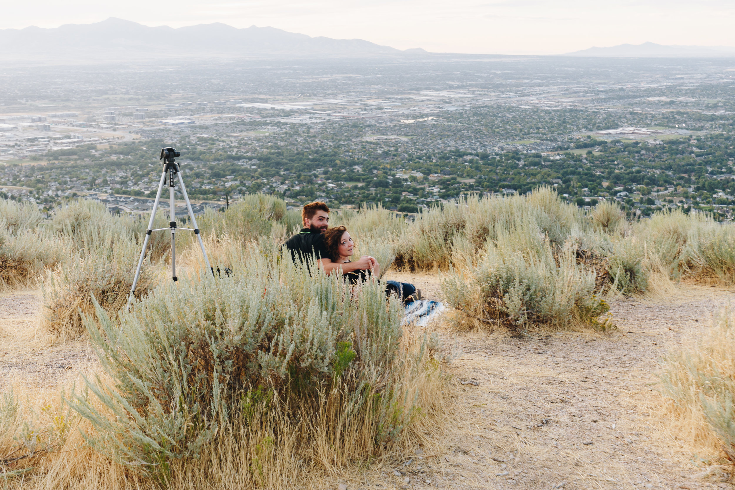 Utah Proposal and Engagement With a View // Andrew+Bethany