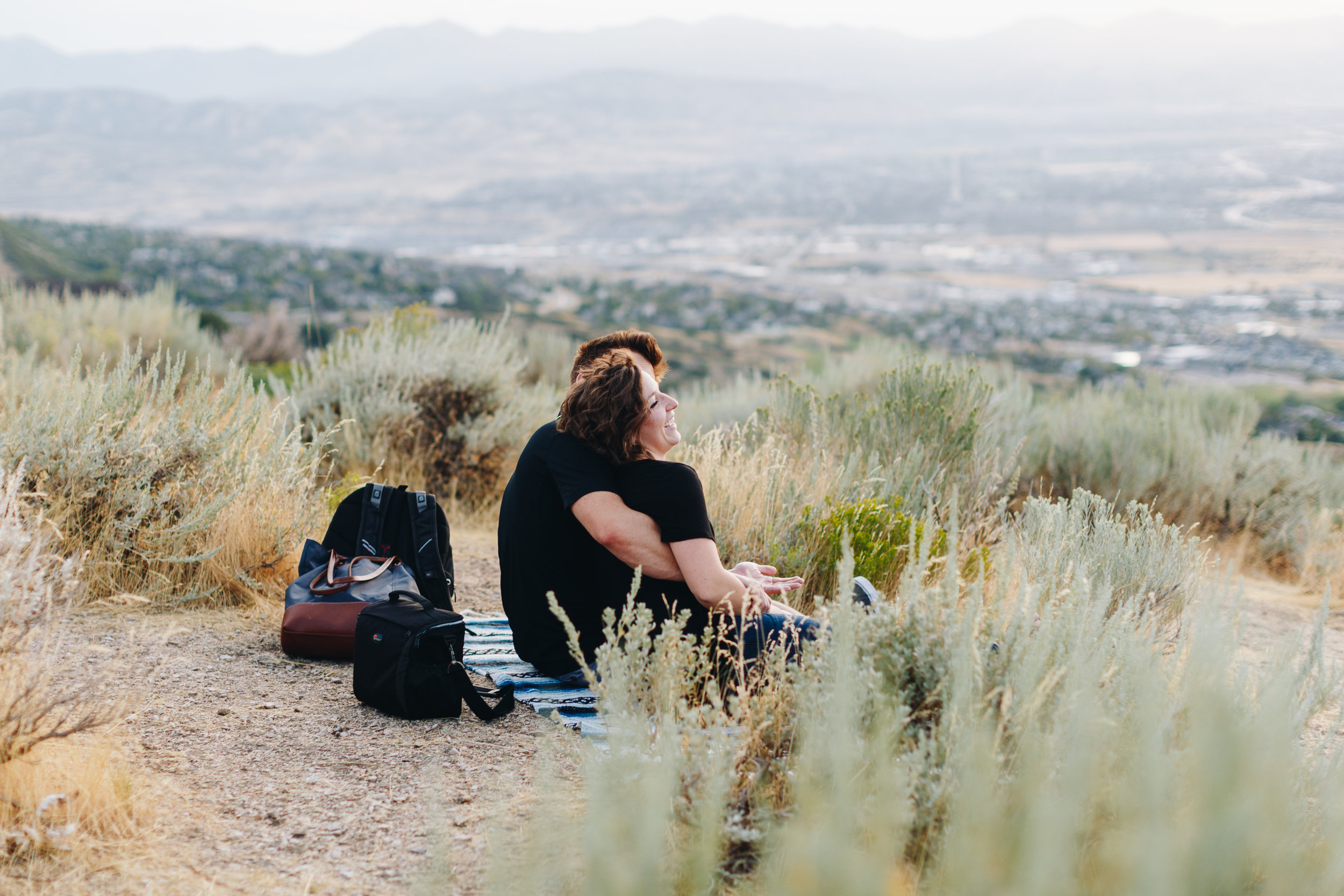 Utah Proposal and Engagement With a View // Andrew+Bethany