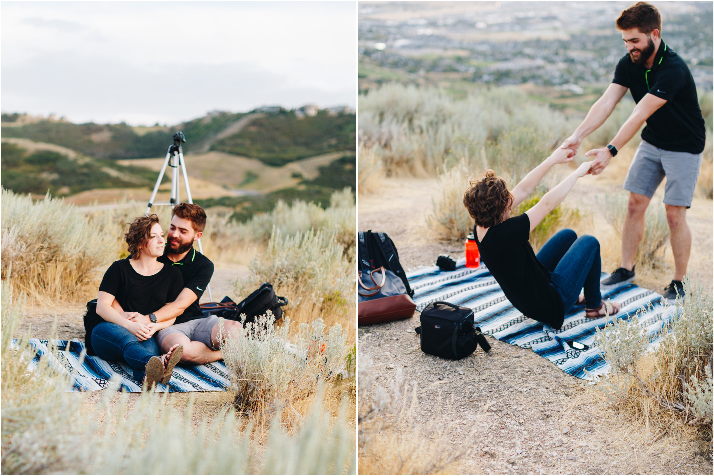 Utah Proposal and Engagement With a View // Andrew+Bethany