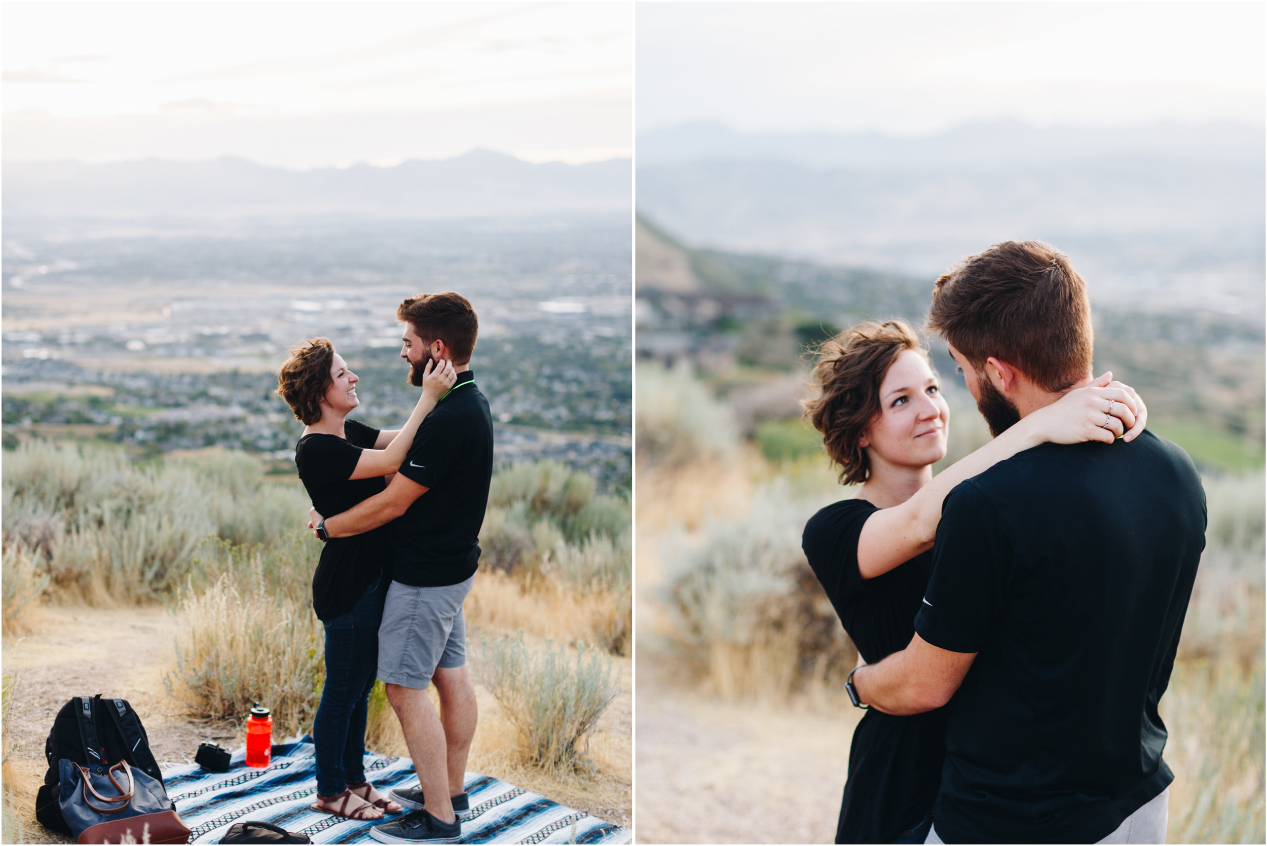 Utah Proposal and Engagement With a View // Andrew+Bethany