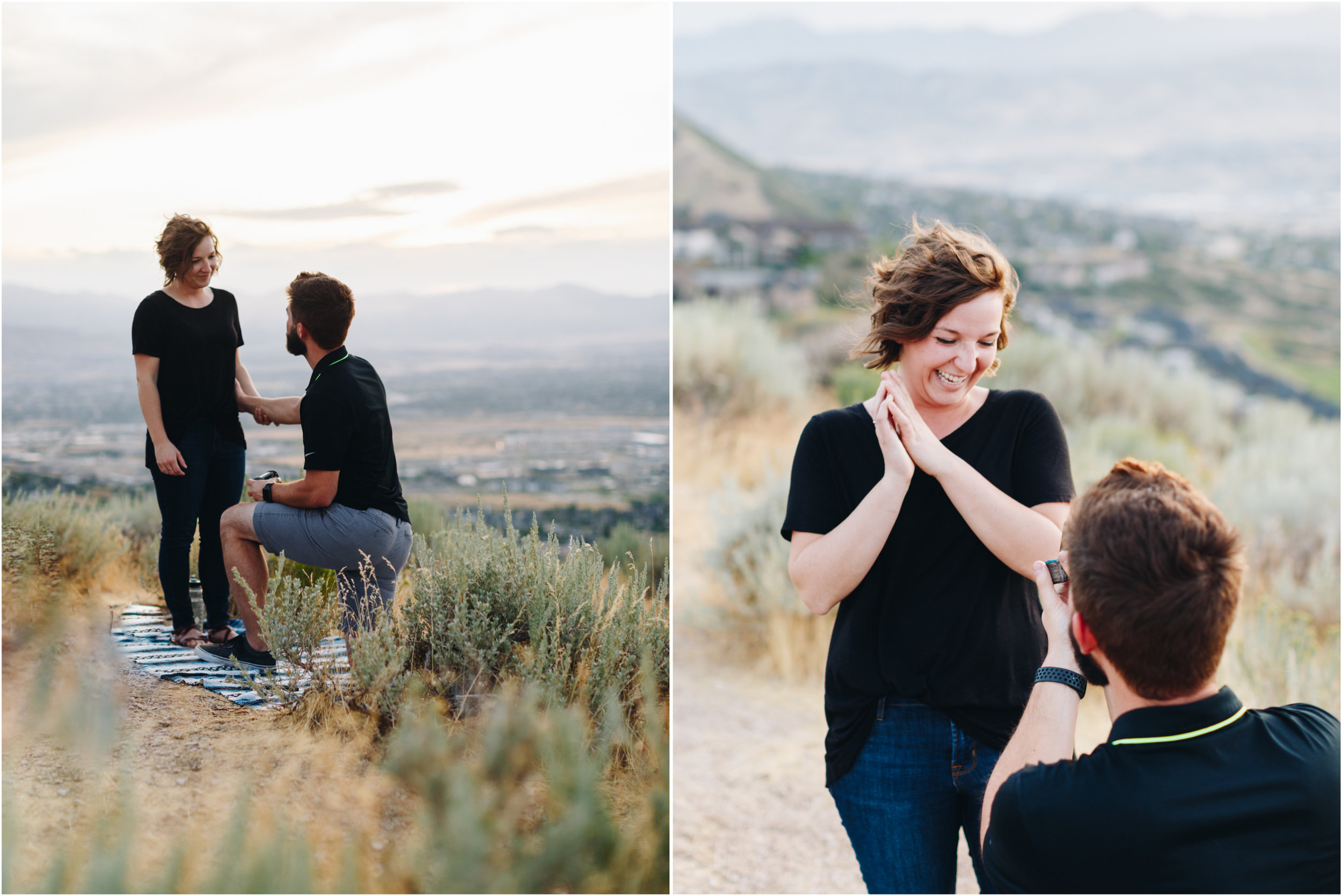 Utah Proposal and Engagement With a View // Andrew+Bethany