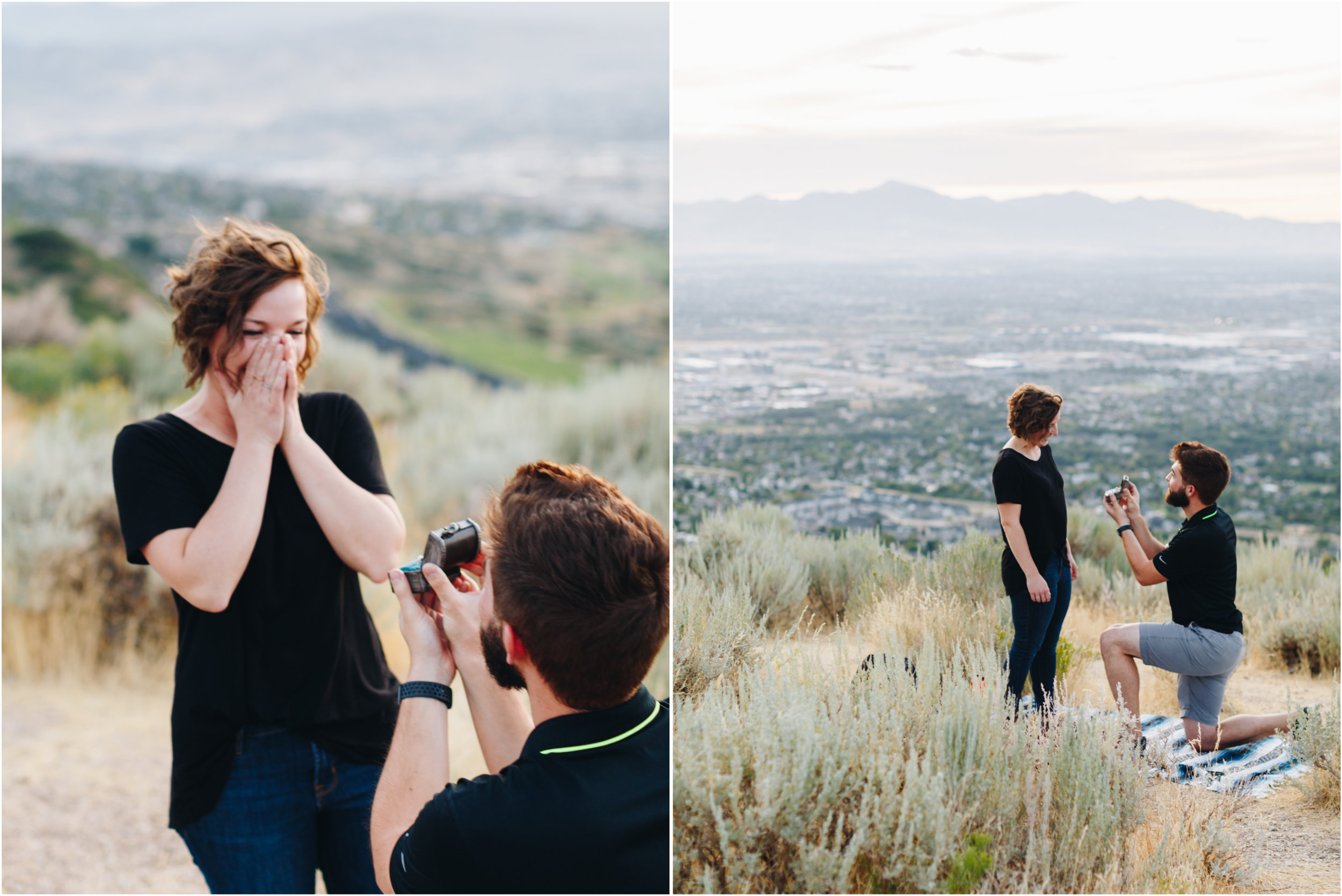 Utah Proposal and Engagement With a View // Andrew+Bethany