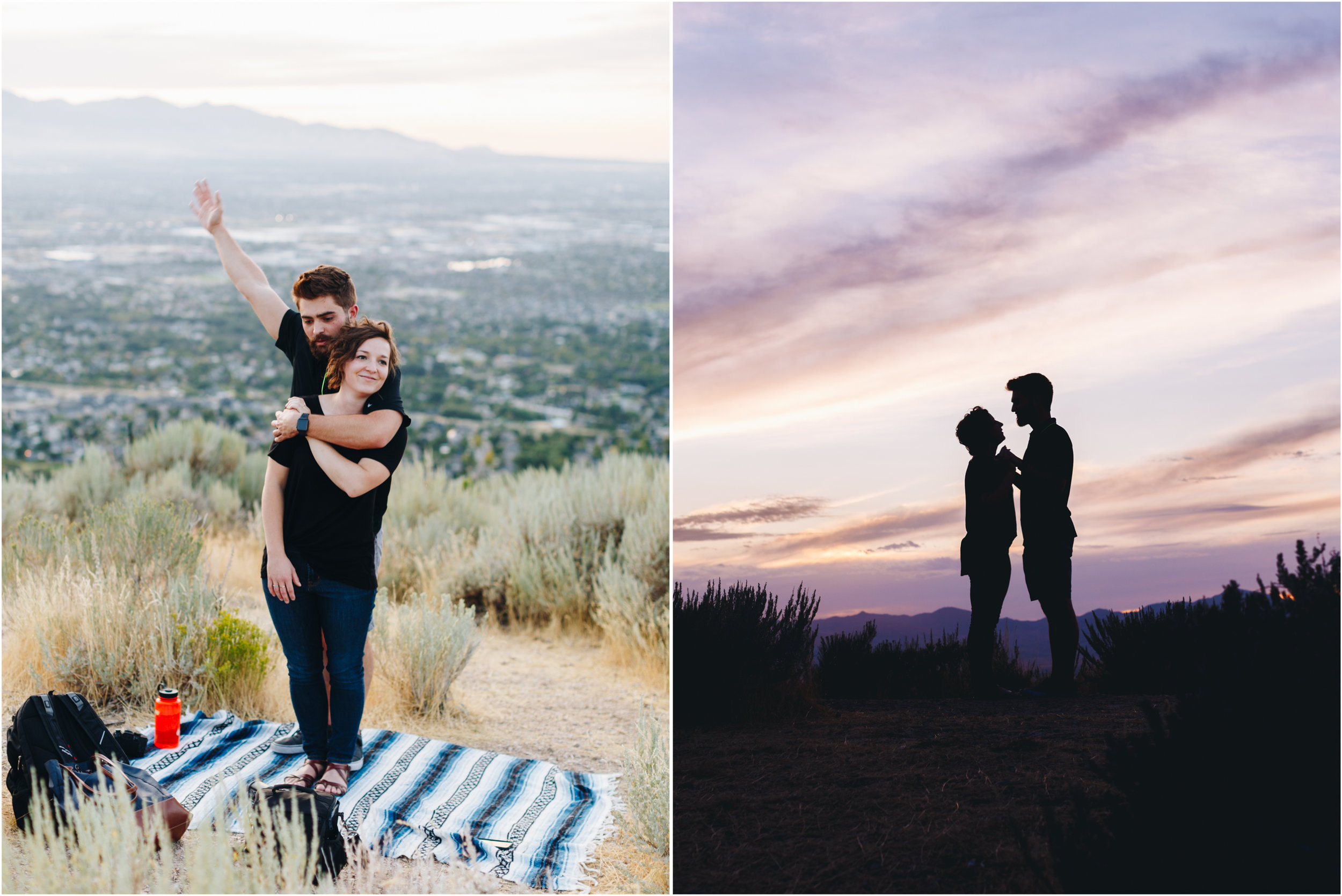 Utah Proposal and Engagement With a View // Andrew+Bethany