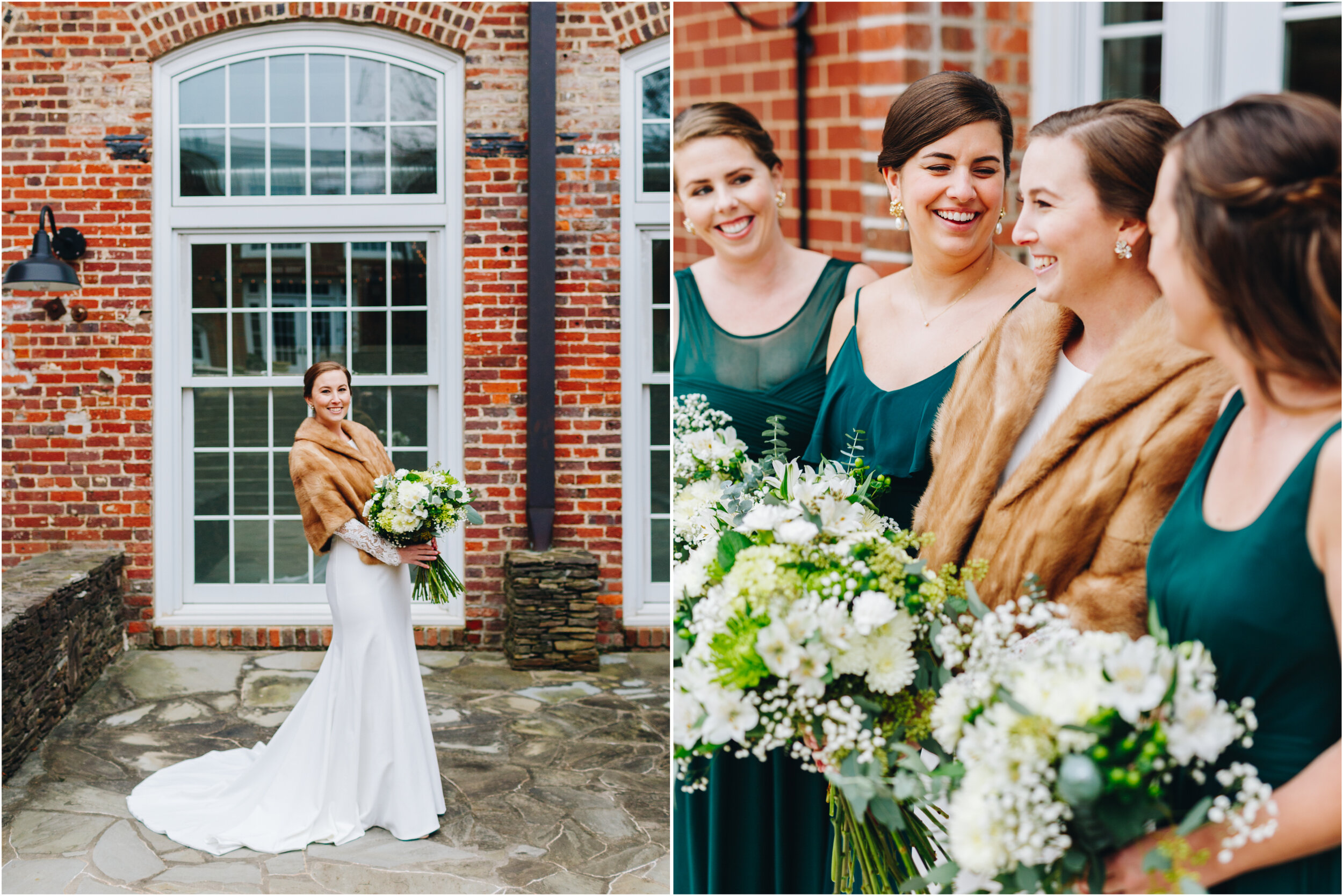 winter Bridal portraits