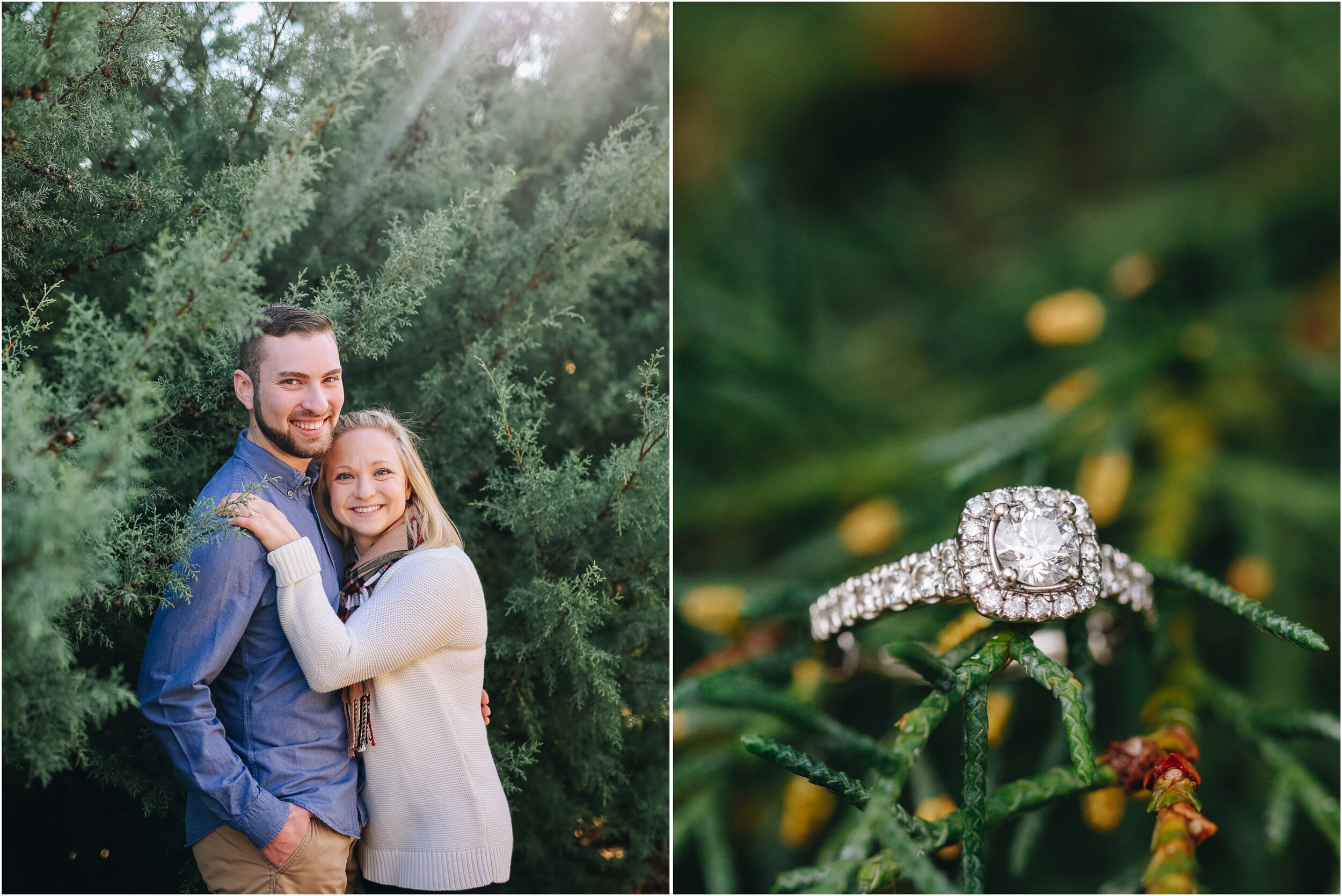 engagement ring portraits