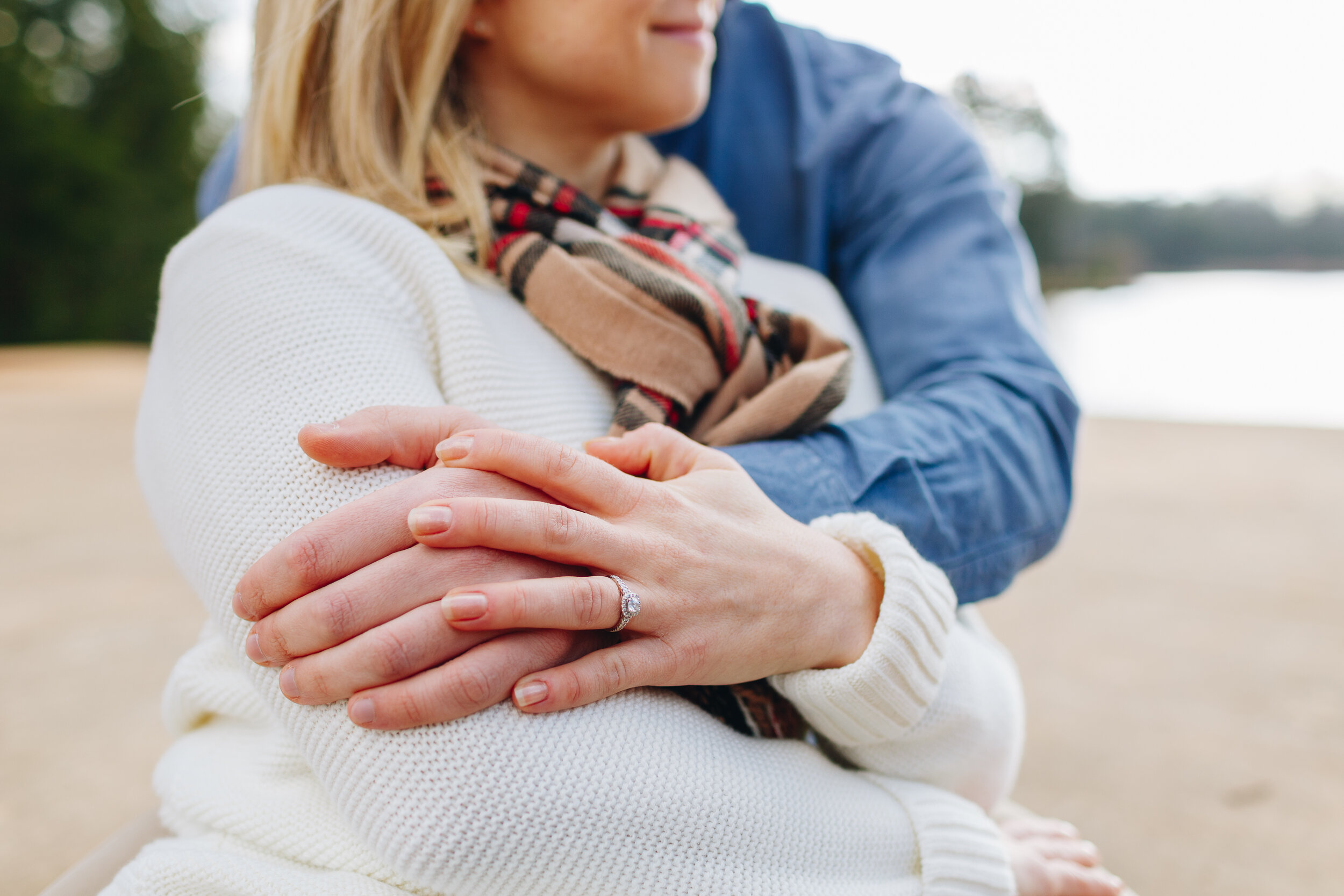 classy engagement portraits