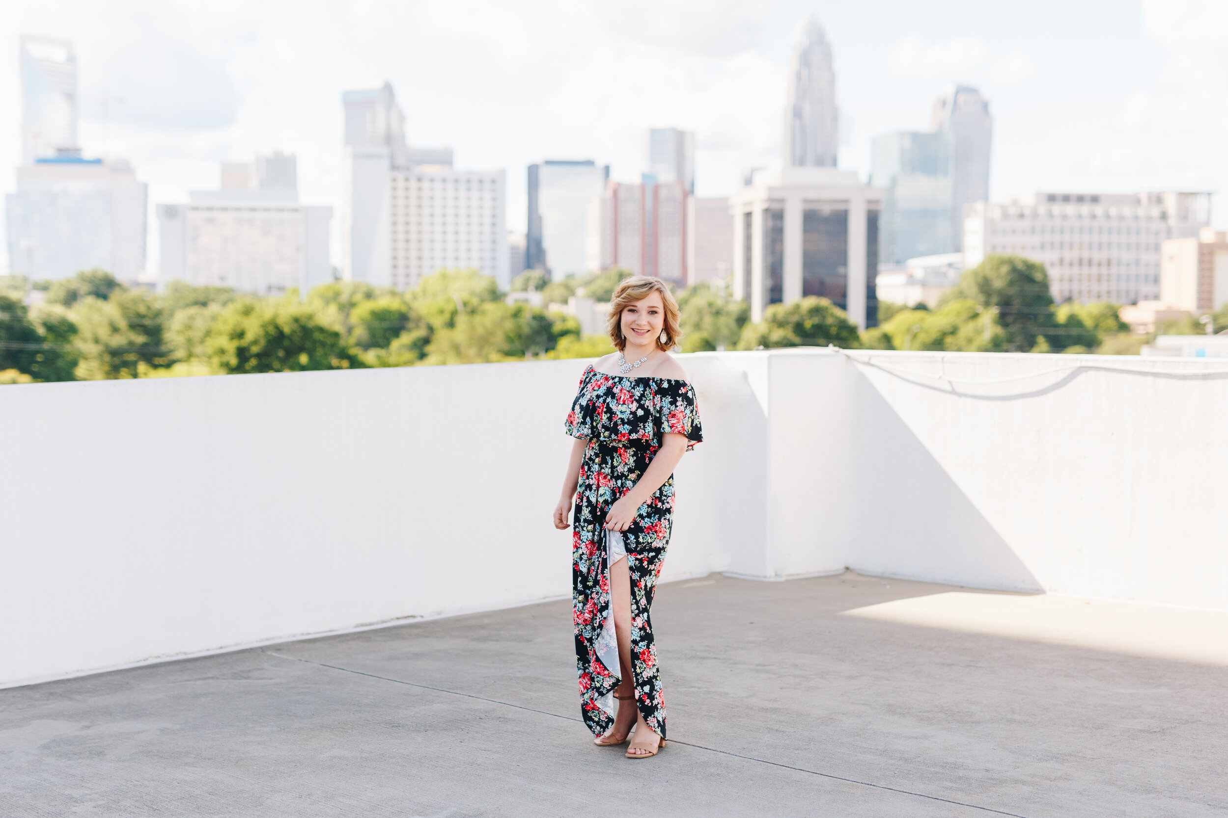 Classy Charlotte Skyline portraits