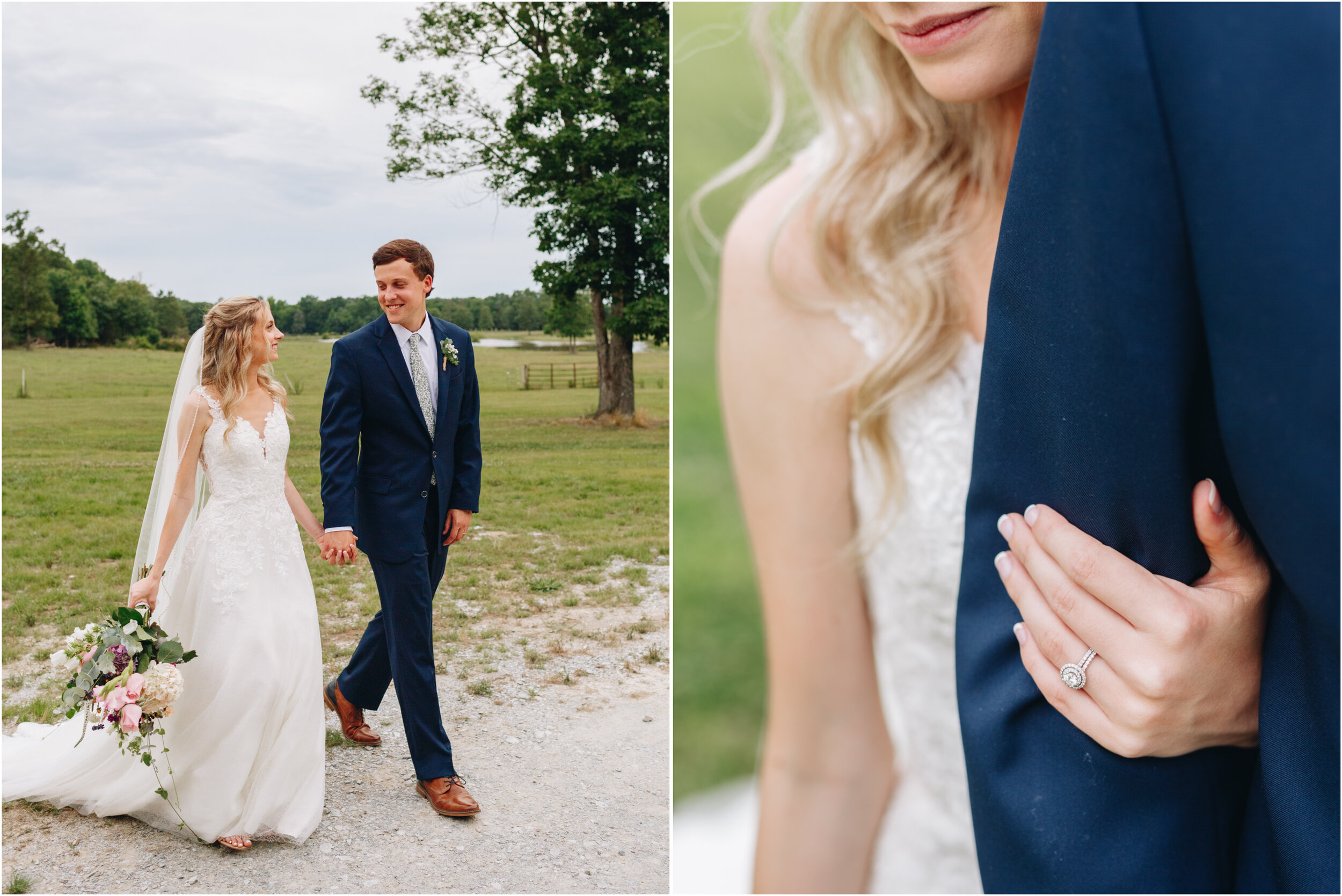 Classy bride and groom portraits