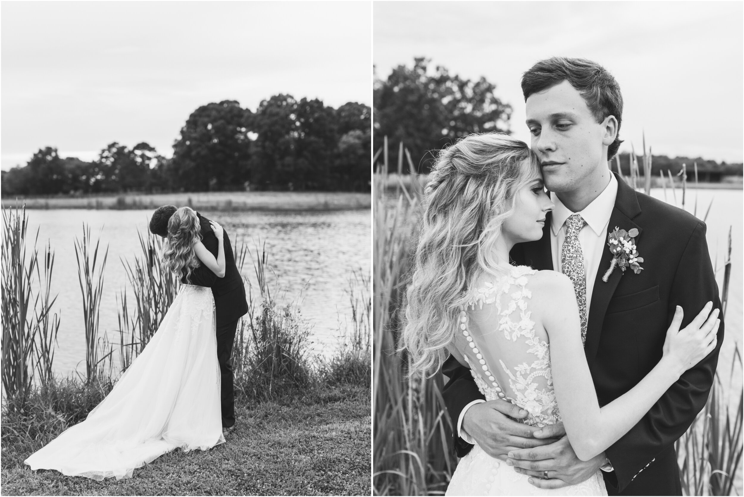 timeless and romantic bride and groom portraits