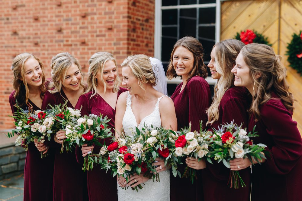 Happy Bridesmaids