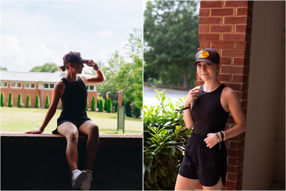 uncc parking deck portraits