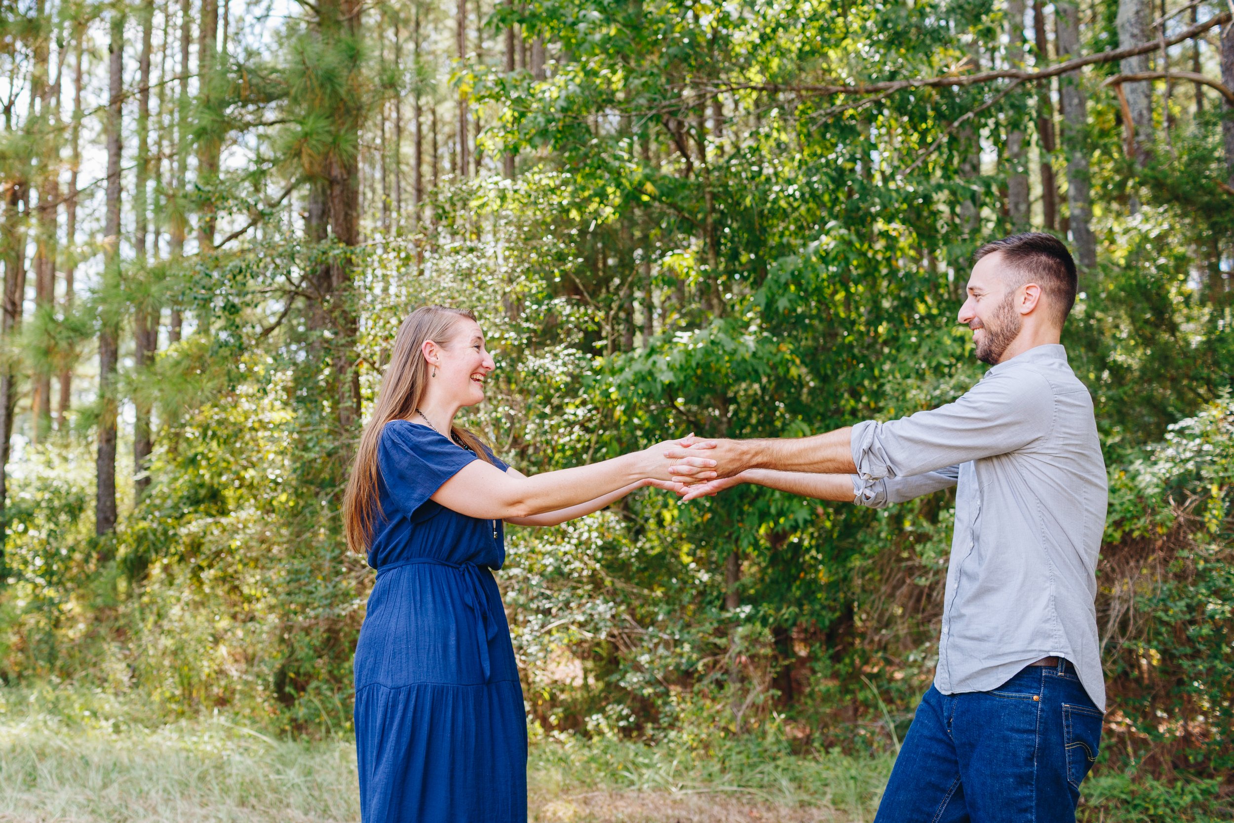 dancing engagement photos