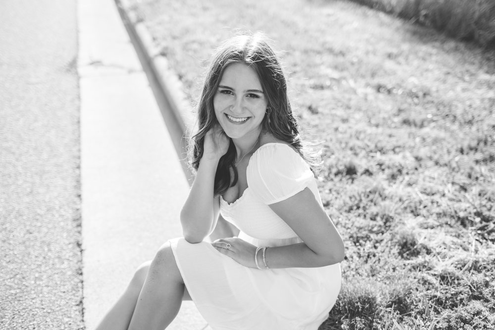 tall grass senior session