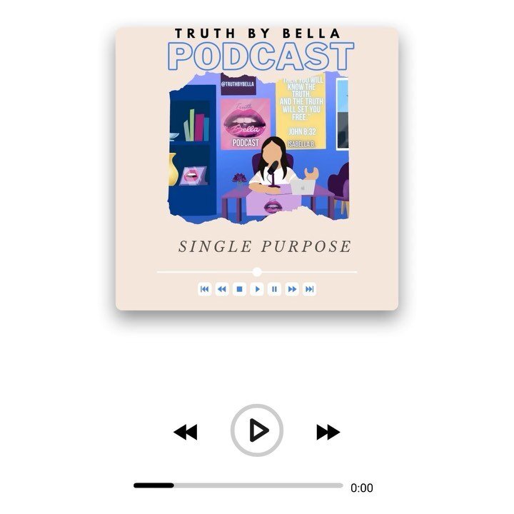 Hey Everyone 👋🏾 It&rsquo;s your girl Isabella here ☺️ Just wanted to let you all know that a new episode was released on Truth By Bella Podcast today 🎉 &ldquo;Single Purpose&rdquo; Preview clip playing as you read this. I know what my Ghanaians un