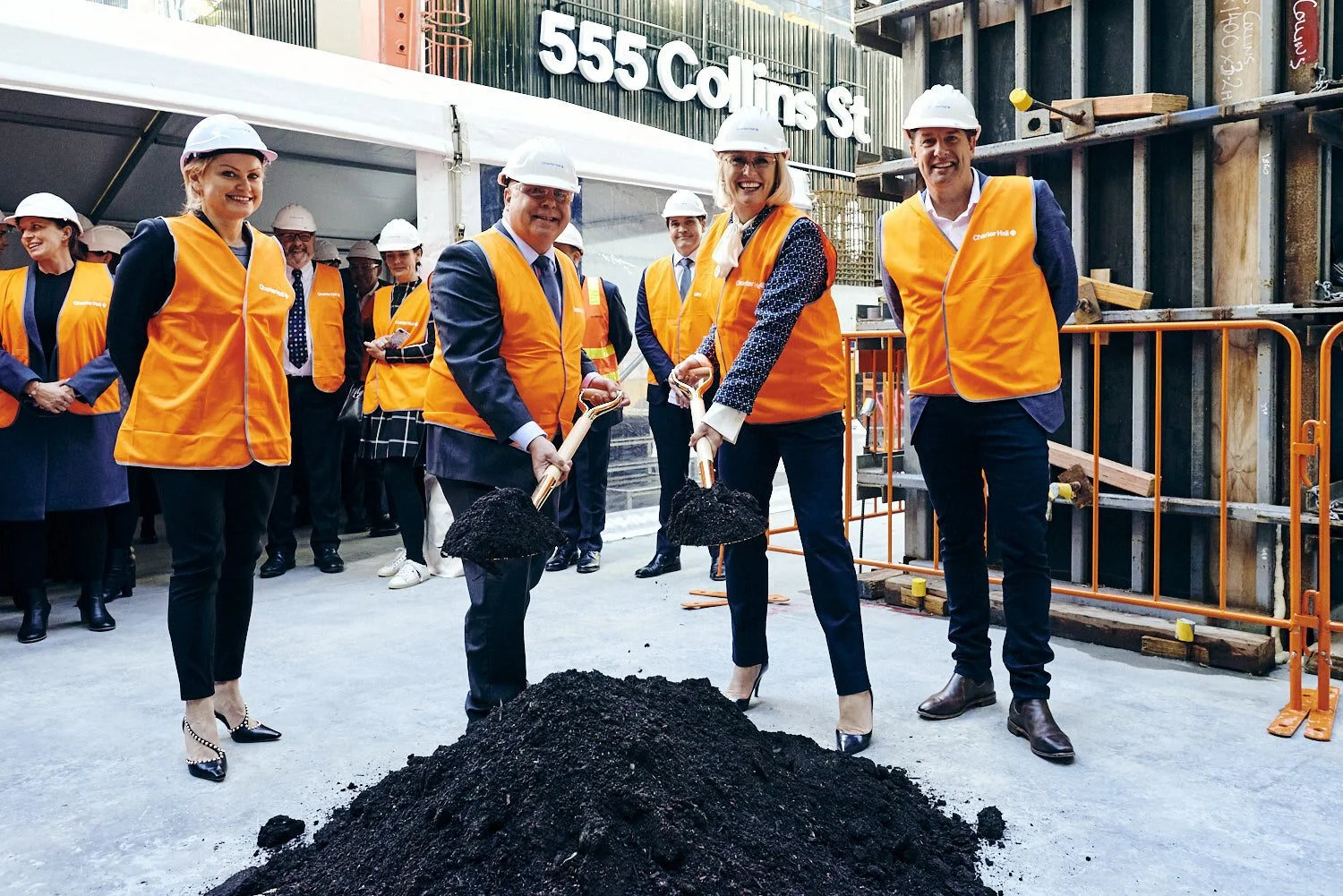 The Mayor of Melbourne Opening 555Collins St PR.jpg
