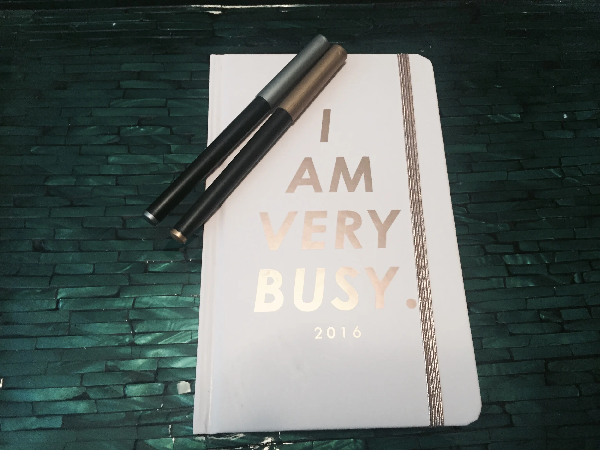 Planner junkies can't pass up a pretty planner.