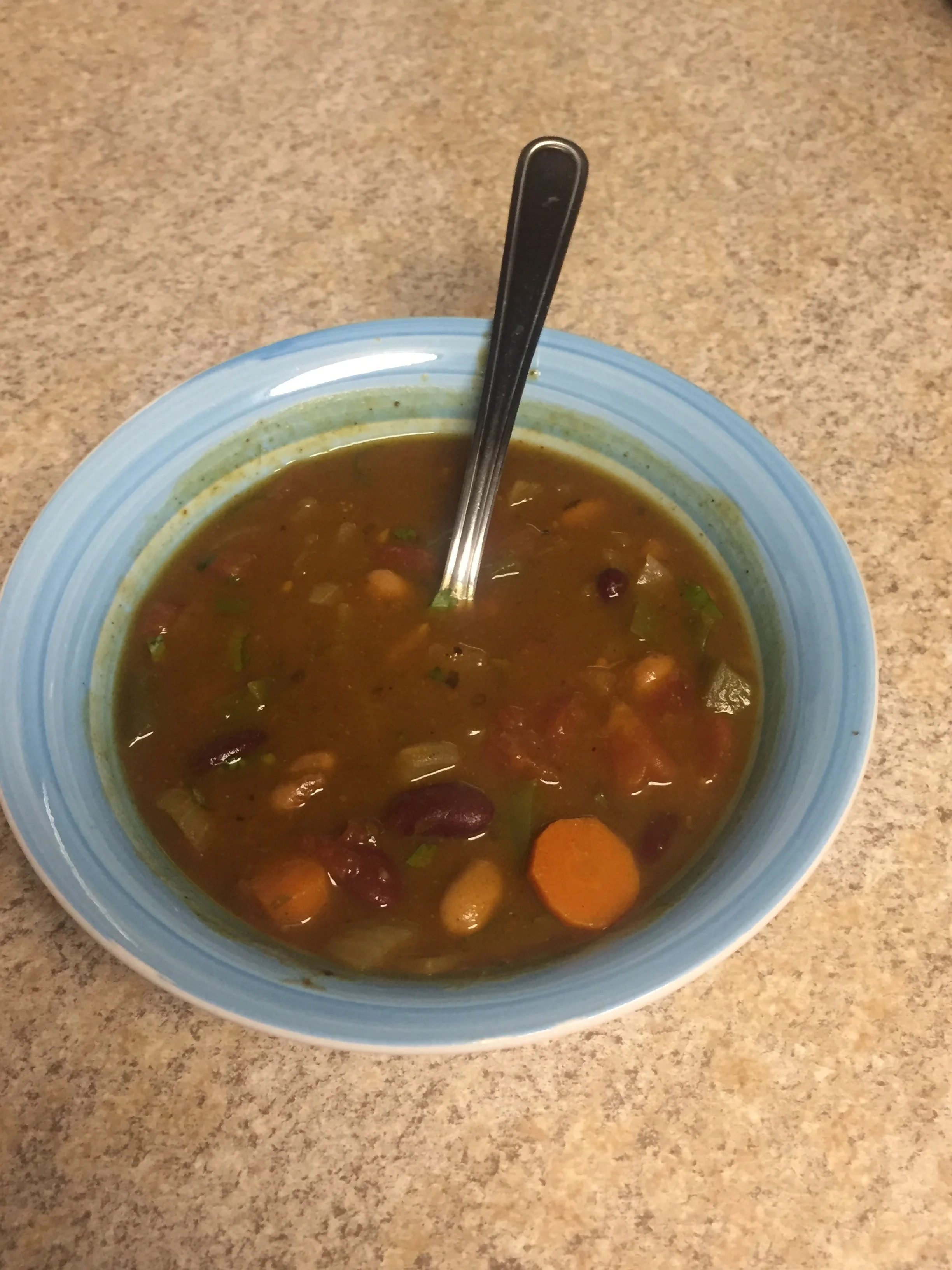 This Pumpkin Chili, also Thug Kichen, will be both lunch and dinner this week. 