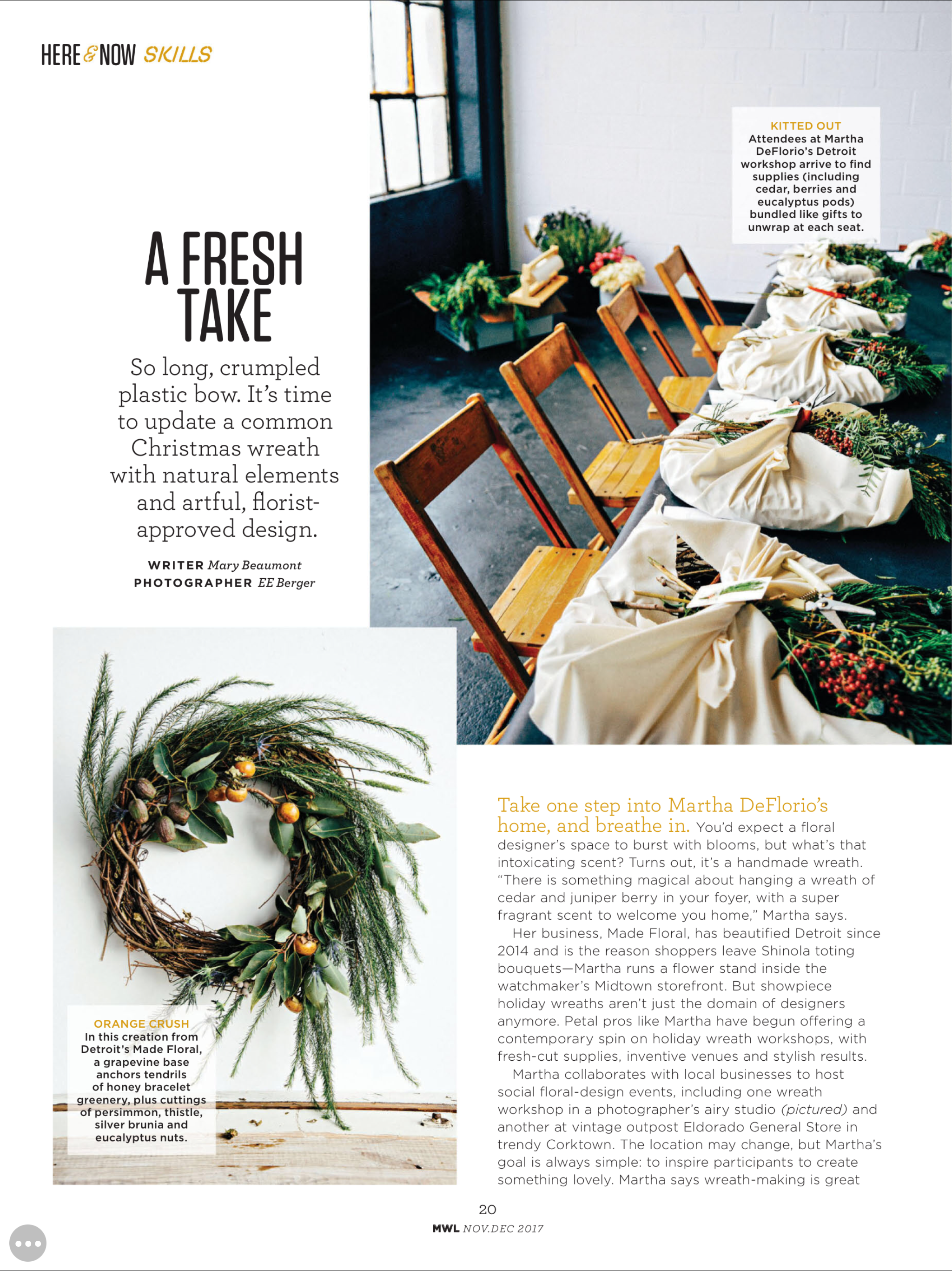 Midwest Living, Fall|Winter 2017 // EE Berger Photo