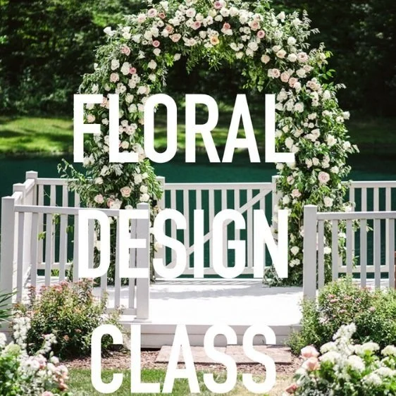 FLORAL DESIGN CLASS: CEREMONY ARCH