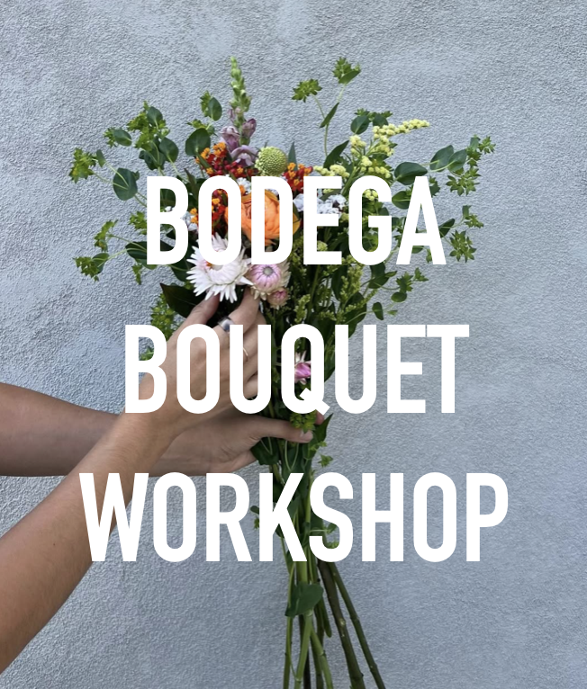 BODEGA TO BOUQUET WORKSHOP