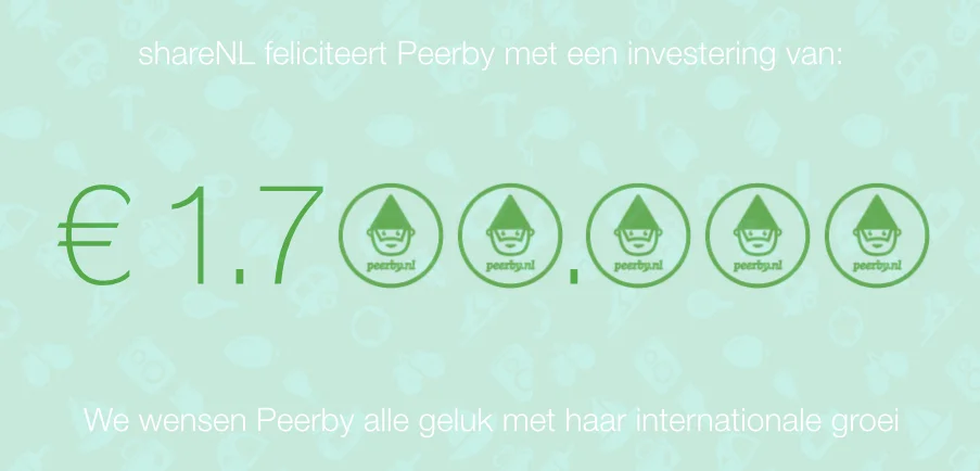 Peerby haalt investering van 1,7 miljoen euro op