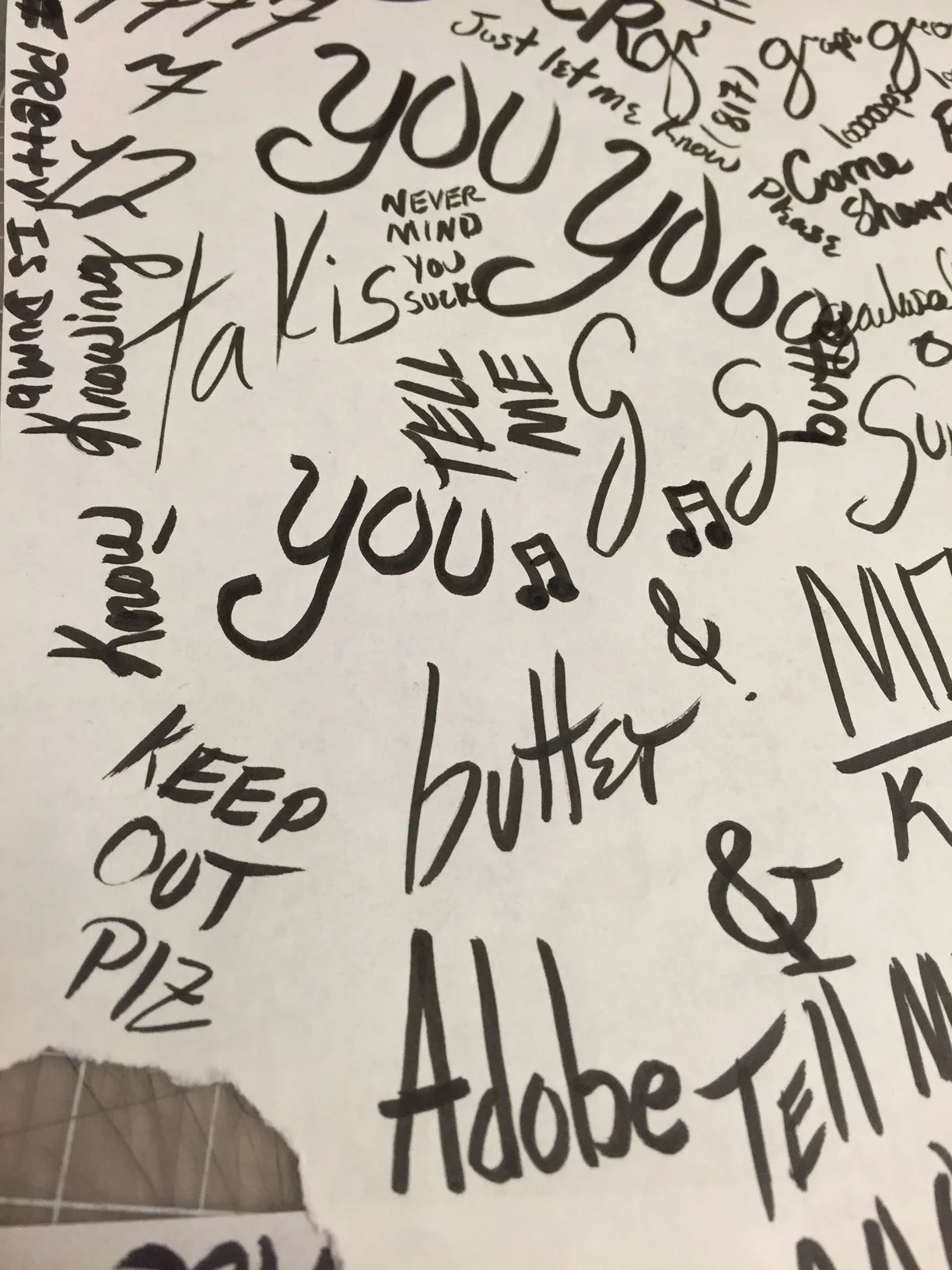 Hand Lettering: From nothing to something - Baby Step 1