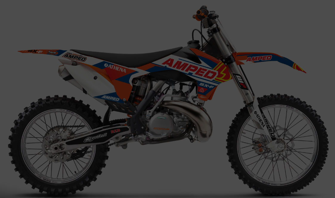Amped FR KTM Graphics Shop KTM Graphics