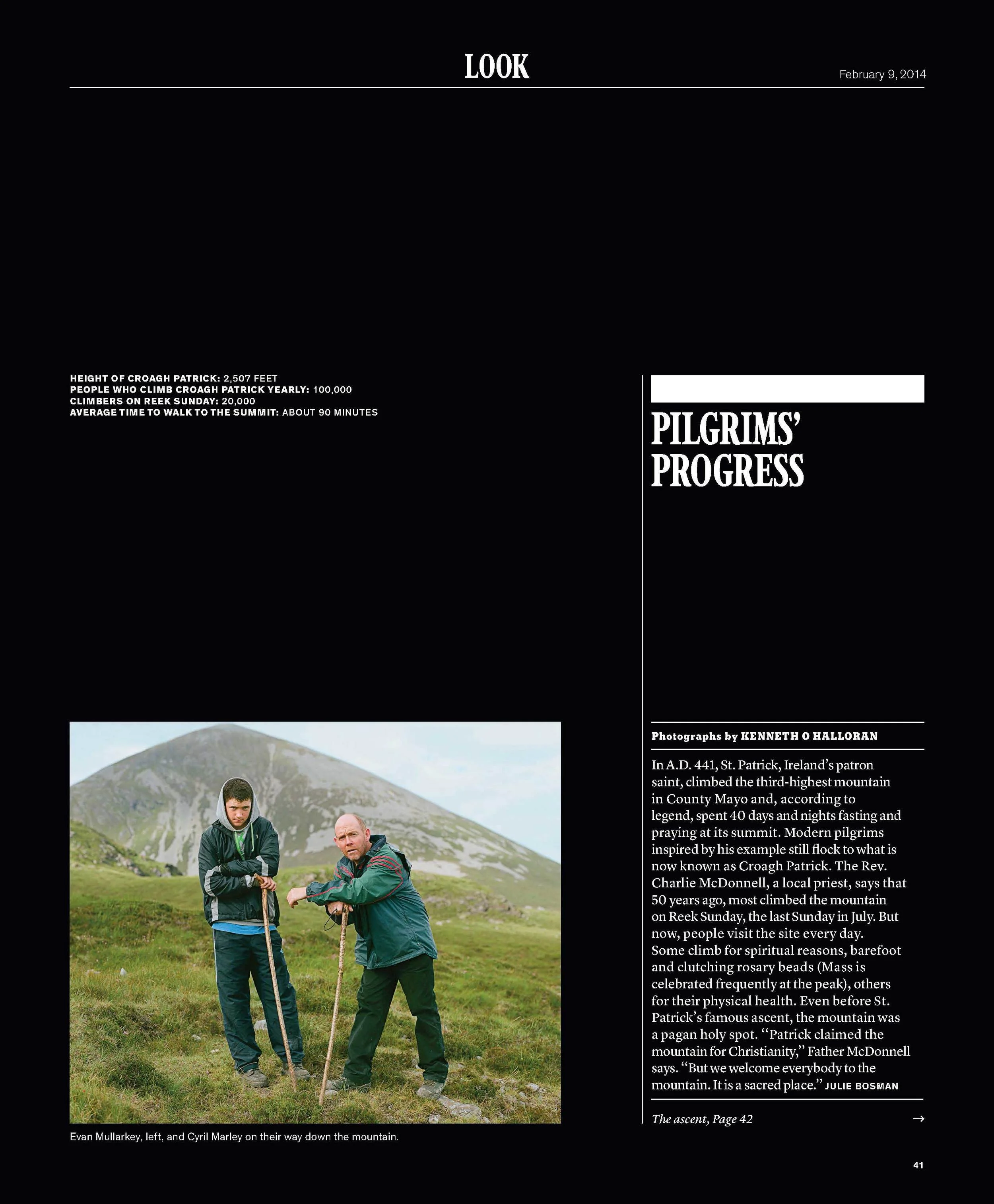Pilgrimage- New York Times Magazine