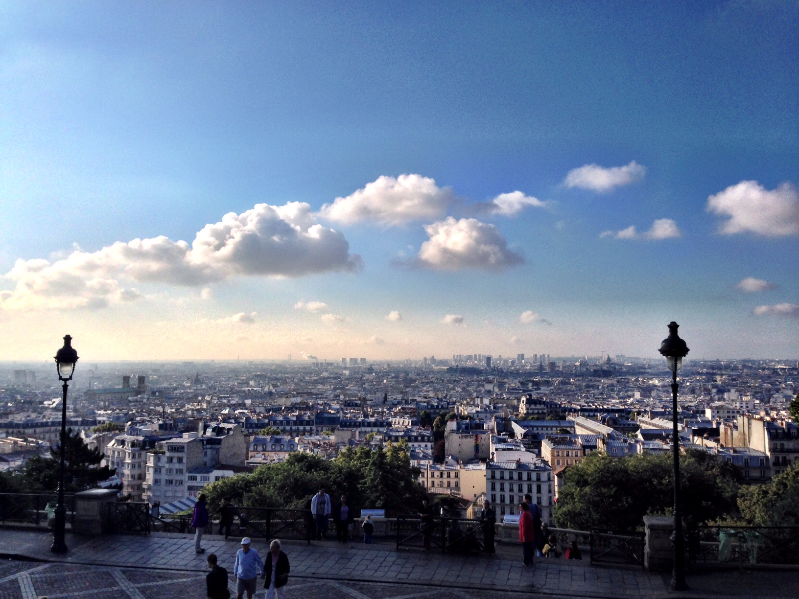 Zicht vanaf Sacré Coeur