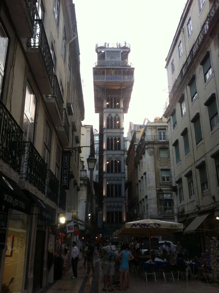Elevador Santa Justa Lissabon
