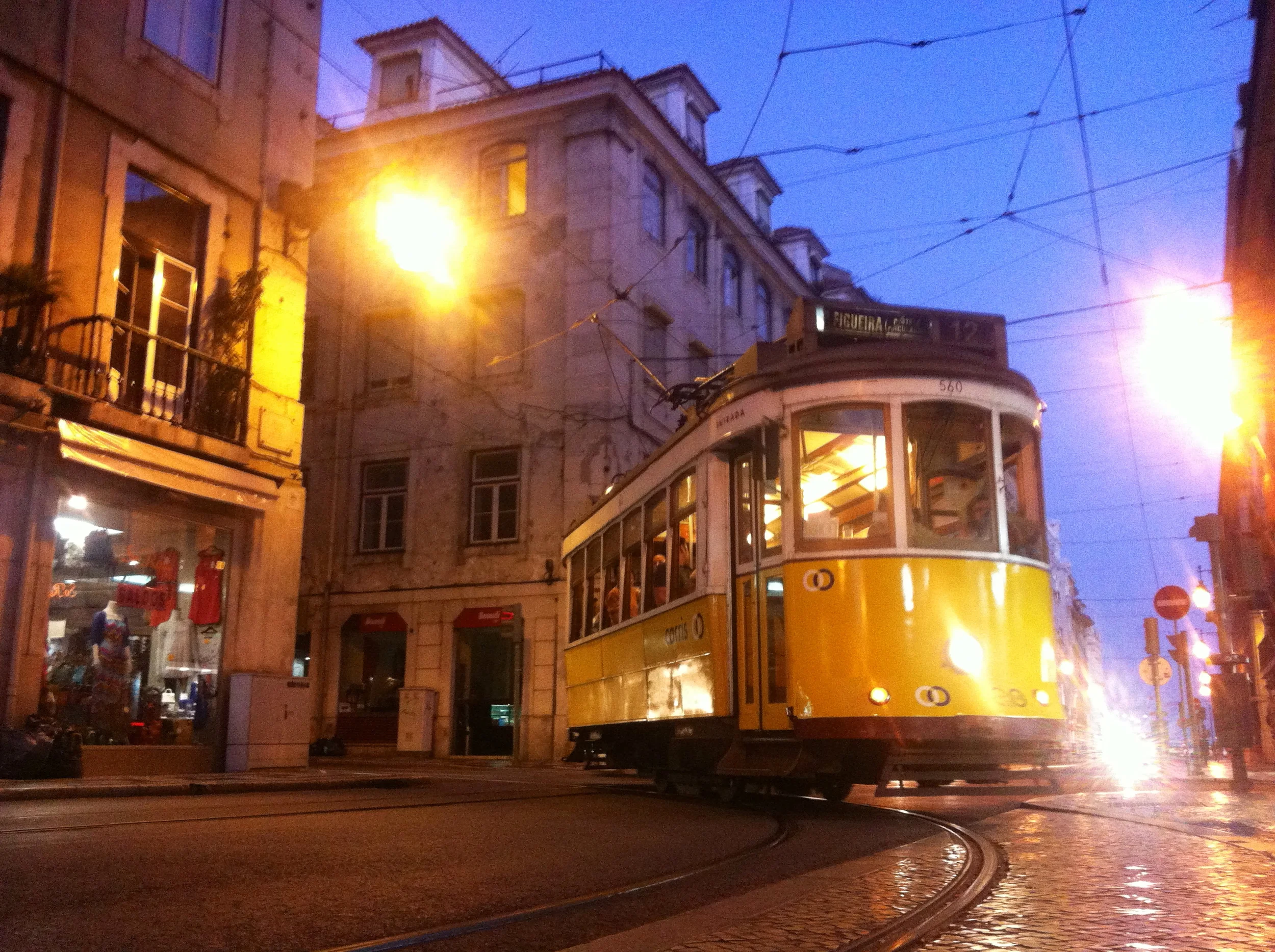Eléctrico tram, Lissabon