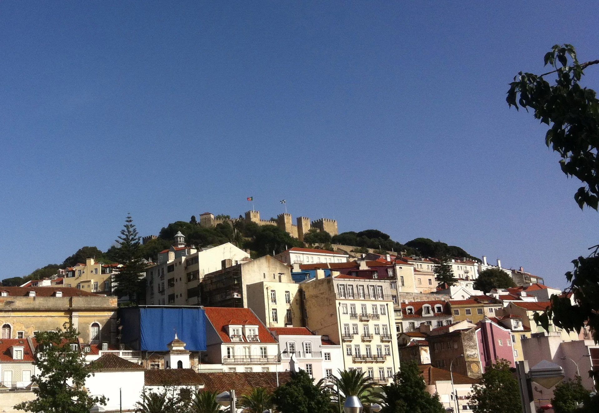 Castelo de Sao Jorge, Lissabon