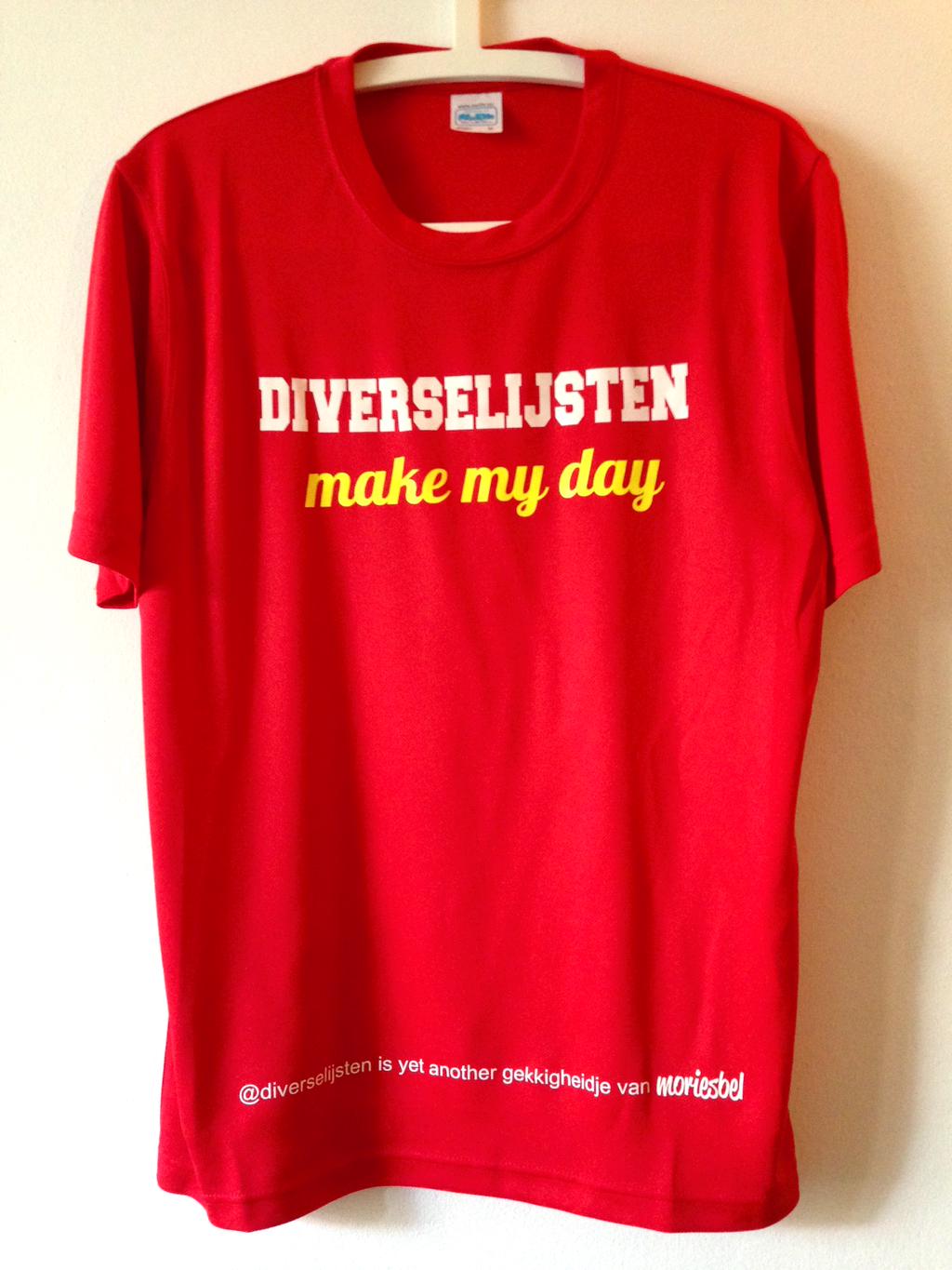 Het Diverse Lijsten Make May Day t-shirt