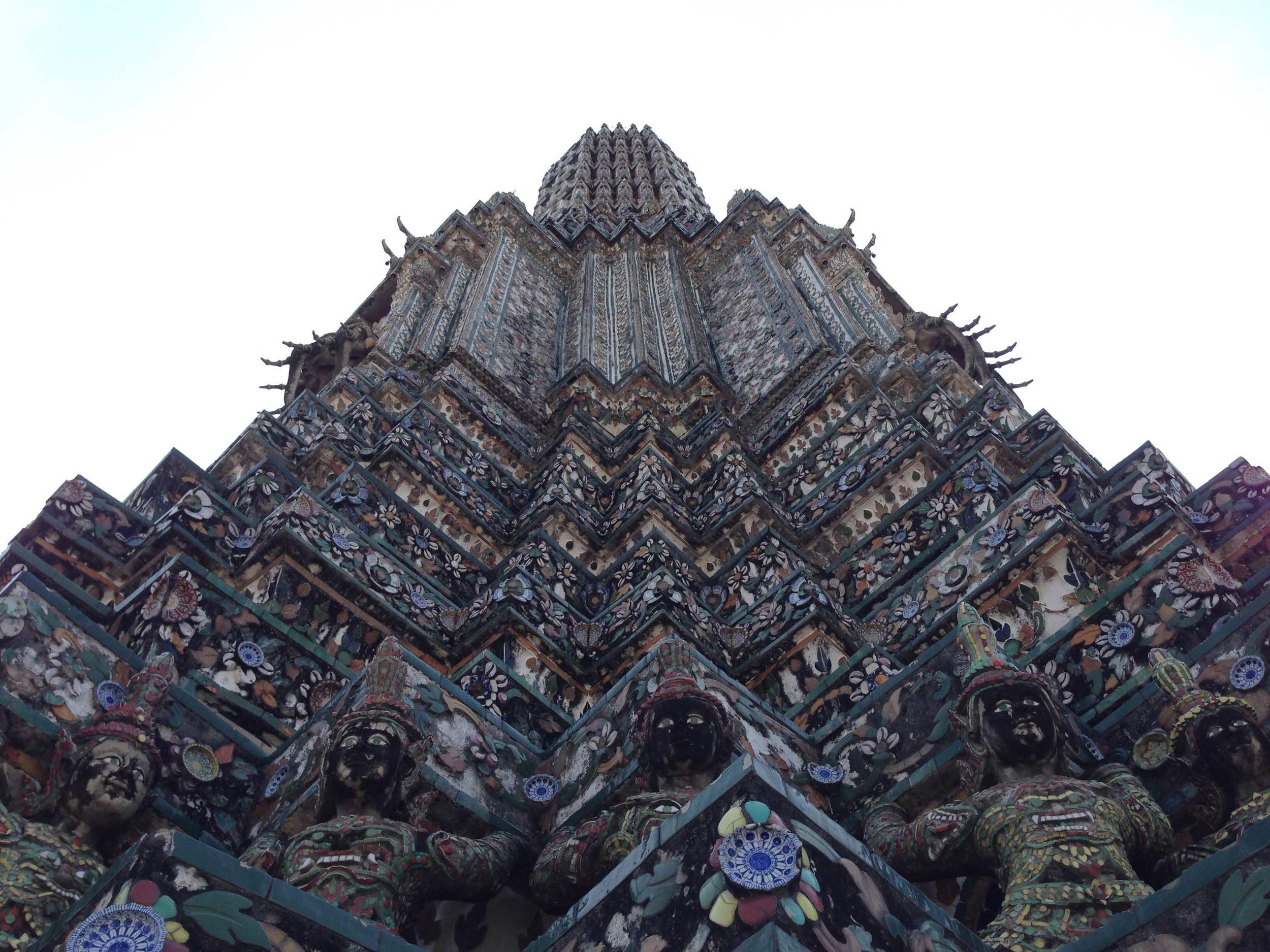 The beauty that is the understated Wat Arun, just across the Chao Phraya River. 