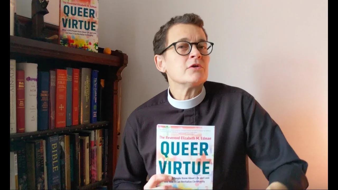 Revd Elizabeth Edman, author of Queer Virtue