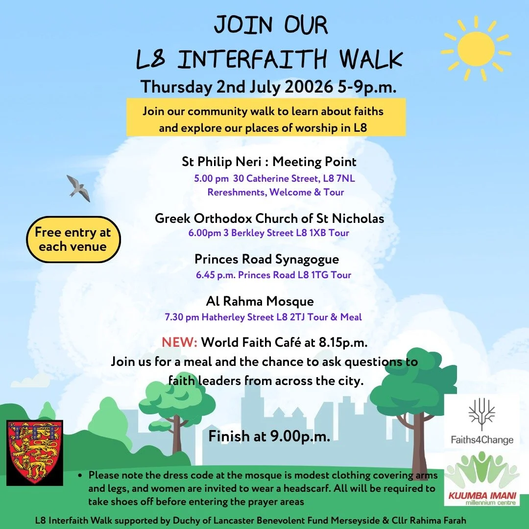 You're invited to the L8 Interfaith Walk!