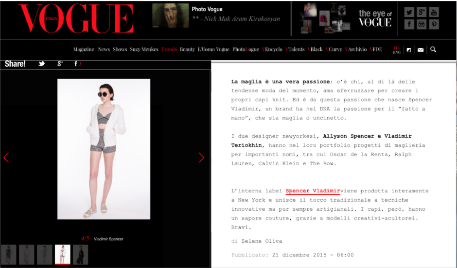 VOGUE ITALIA